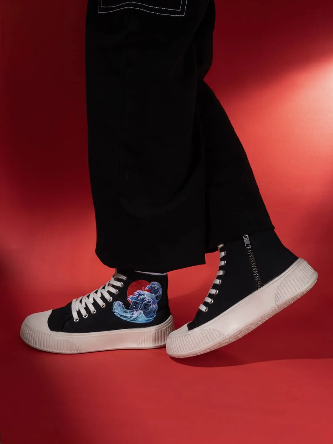 Bacca Bucci Damen High-Top Sneakers - 