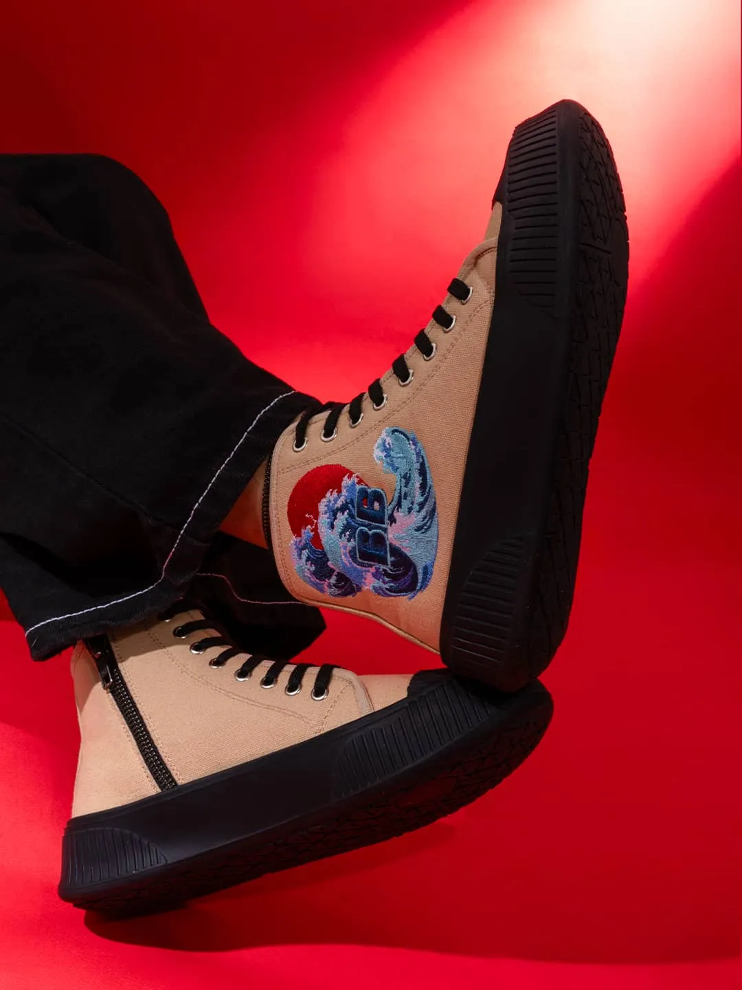 Bacca Bucci Damen High-Top Sneakers - 