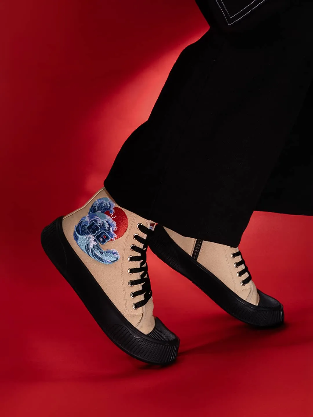 Bacca Bucci Damen High-Top Sneakers - 