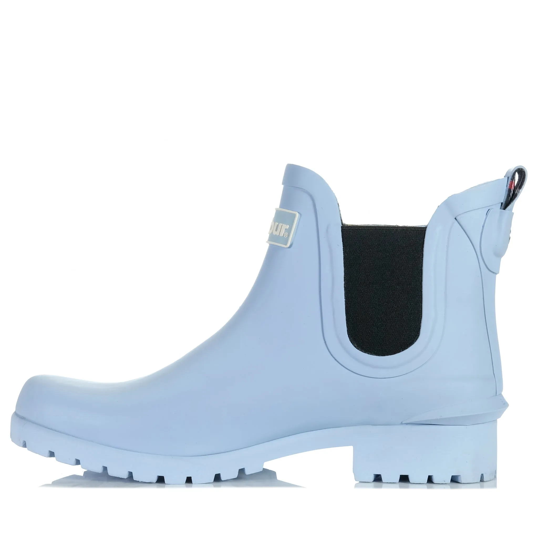 Barbour Wilton Chelsea Gummistiefel Breeze Blau