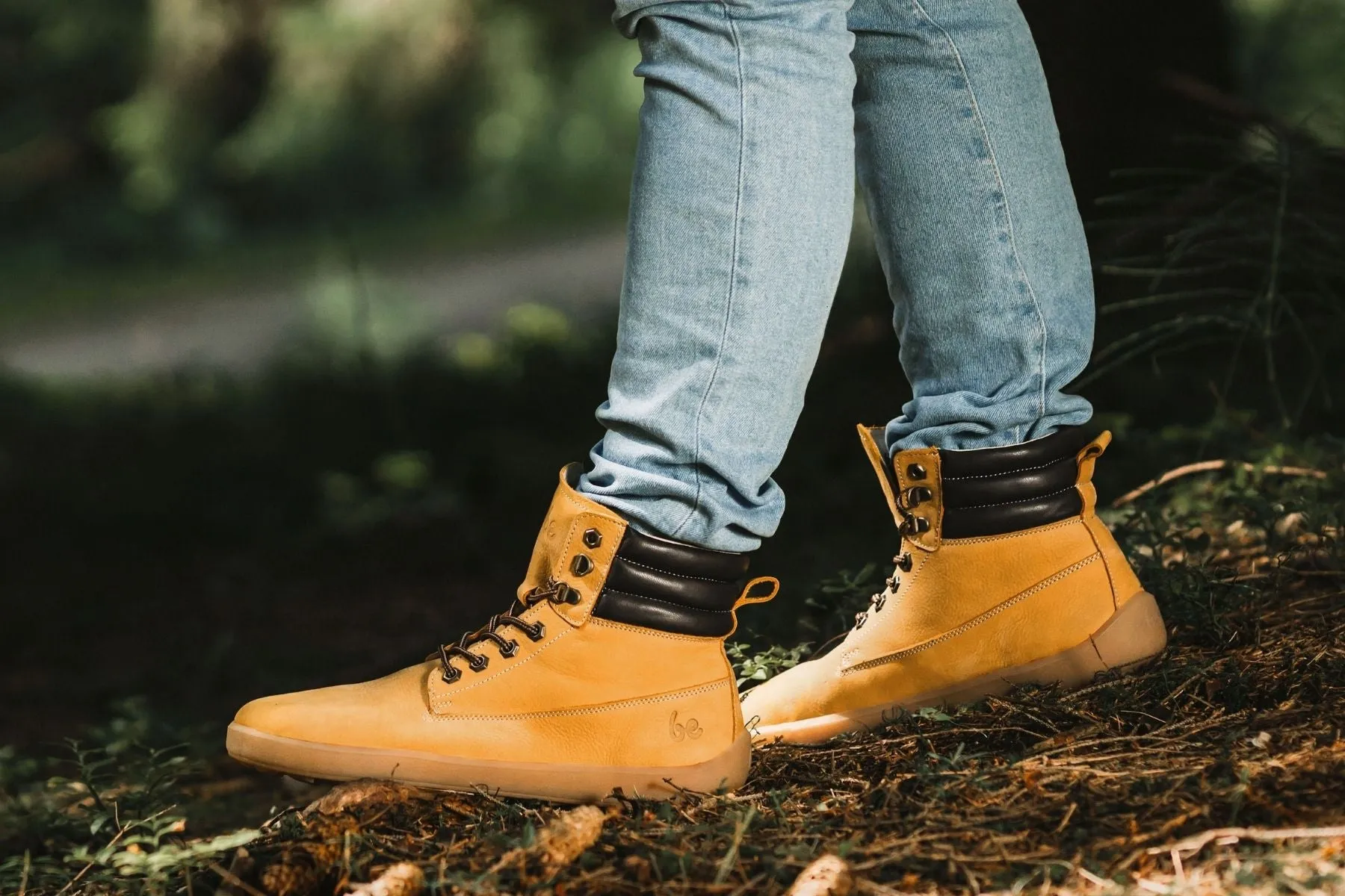 Barfußstiefel Be Lenka Nevada Neo - Senffarbene Schuhe_Be Lenka_Schuhwerk