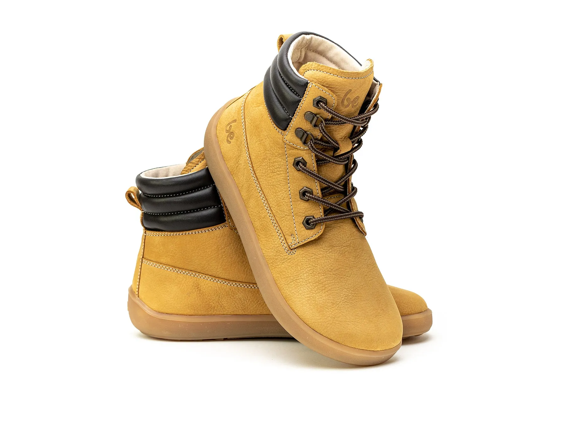Barfußstiefel Be Lenka Nevada Neo - Senffarbene Schuhe_Be Lenka_Schuhwerk