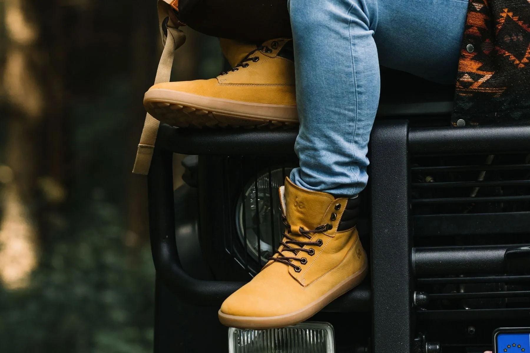 Barfußstiefel Be Lenka Nevada Neo - Senffarbene Schuhe_Be Lenka_Schuhwerk
