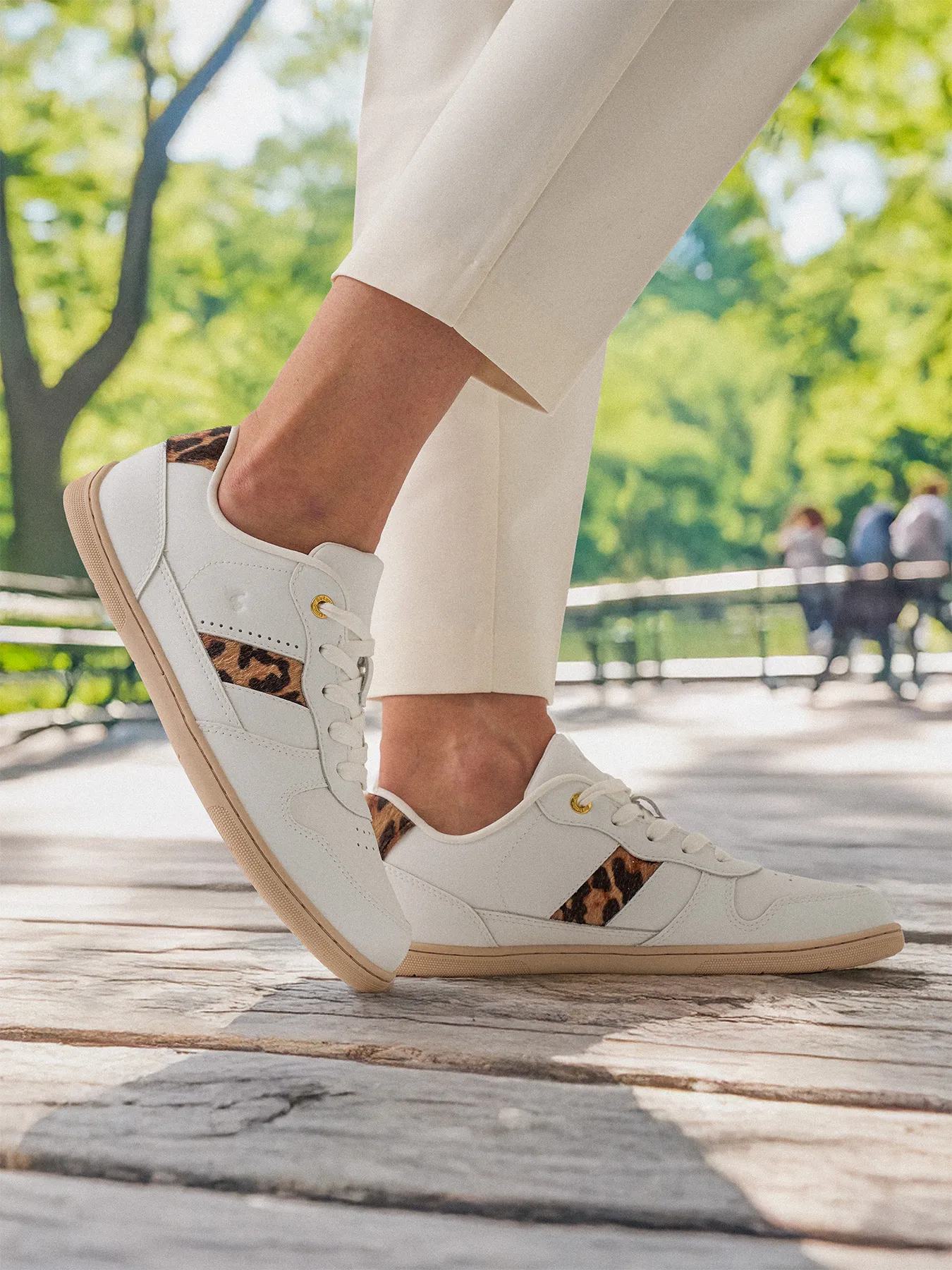 Barfuß-Sneakers Be Lenka Cellestia - Weiß & Leoparden-Schuhe_Be Lenka_Schuhe
