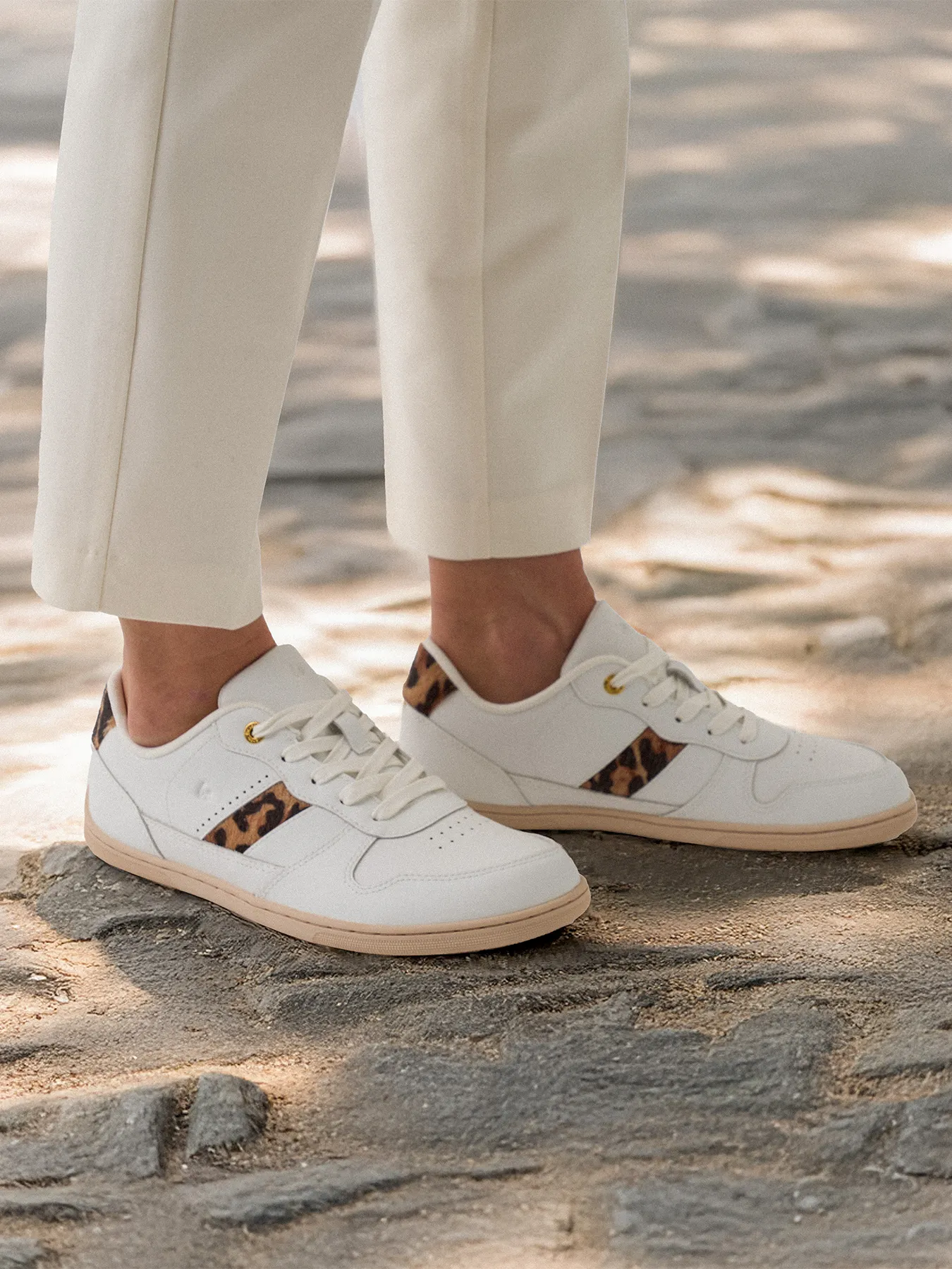 Barfuß-Sneakers Be Lenka Cellestia - Weiß & Leoparden-Schuhe_Be Lenka_Schuhe
