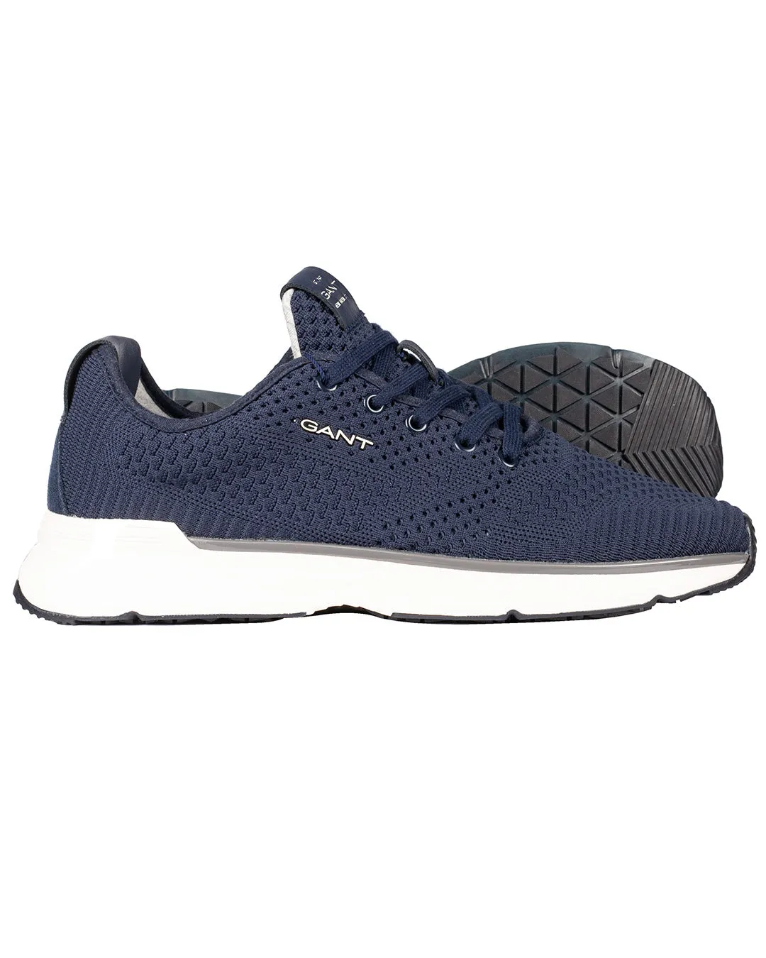 Beeker Gestrickter Sneaker Marine