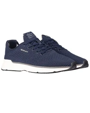 Beeker Gestrickter Sneaker Marine