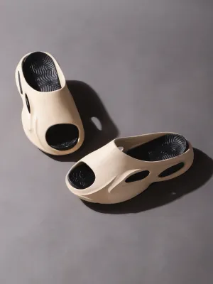 Beige PU Schlupf-Slipper (TC-FONDA1-BEIG)