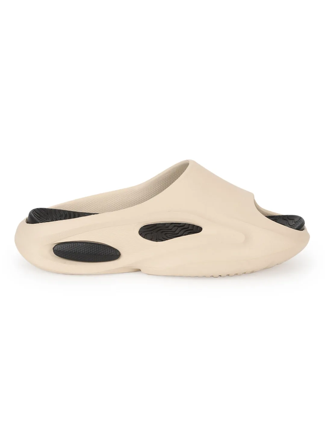 Beige PU Schlupf-Slipper (TC-FONDA1-BEIG)