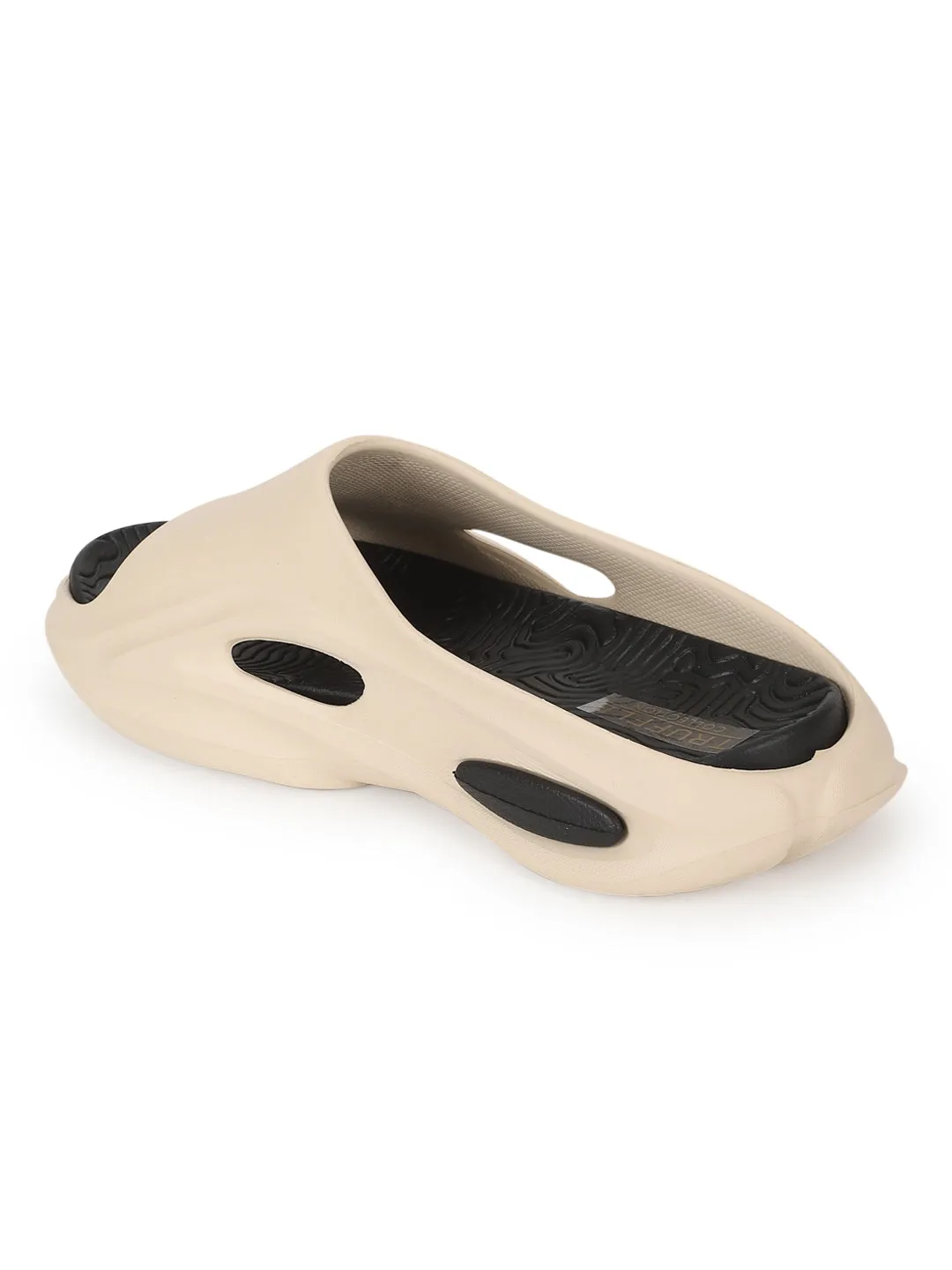 Beige PU Schlupf-Slipper (TC-FONDA1-BEIG)