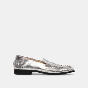 BENY FLATS SILBER ANTIKE LEDEROPTIK
