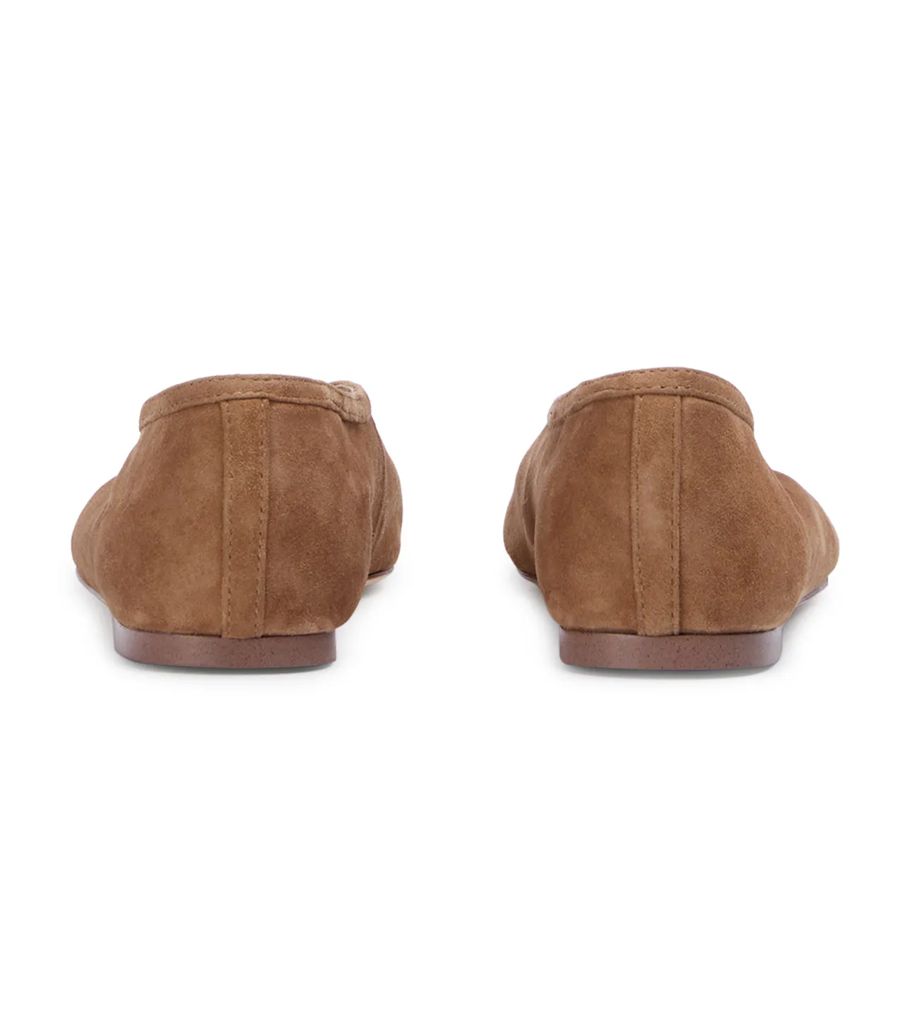 Bianca Wildleder in Taupe