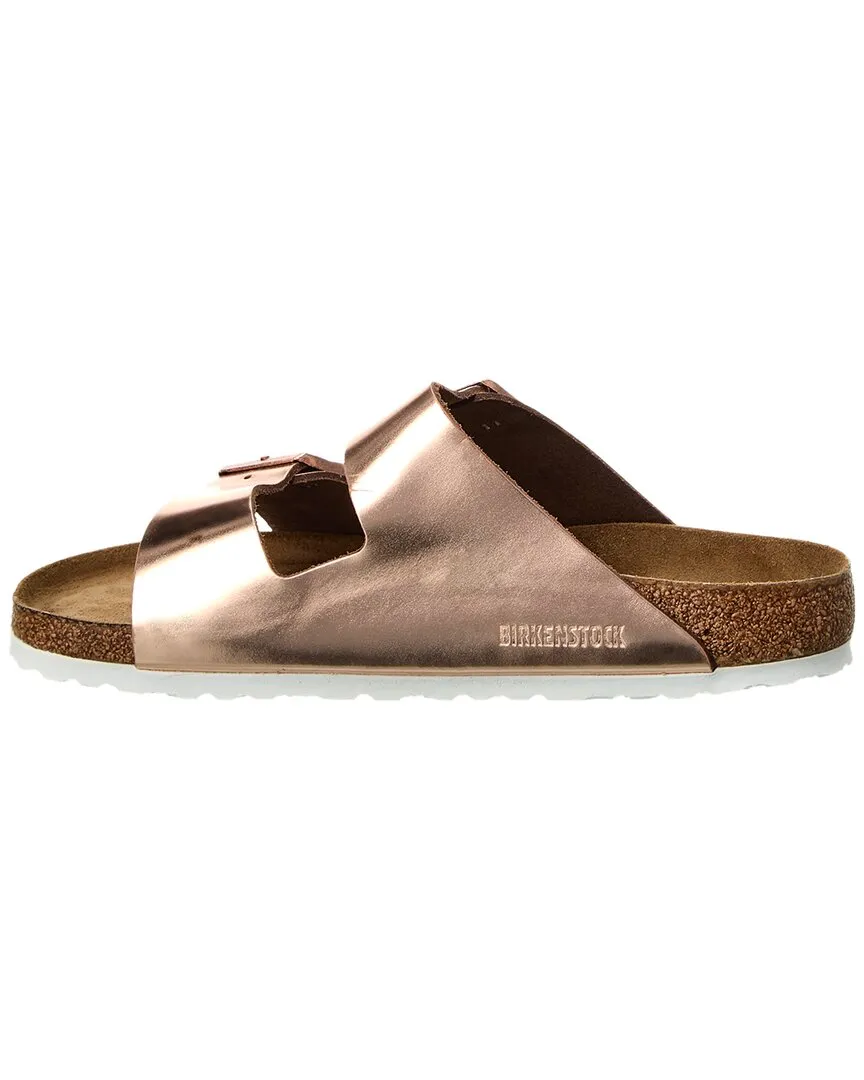 Birkenstock Arizona Soft Footbed Leder-Sandale