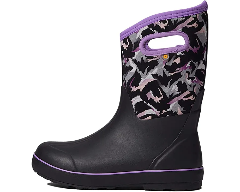 Bogs Schuhe Classic II Winter Bergschuh Schwarz Multi (Größe 8c-5J)