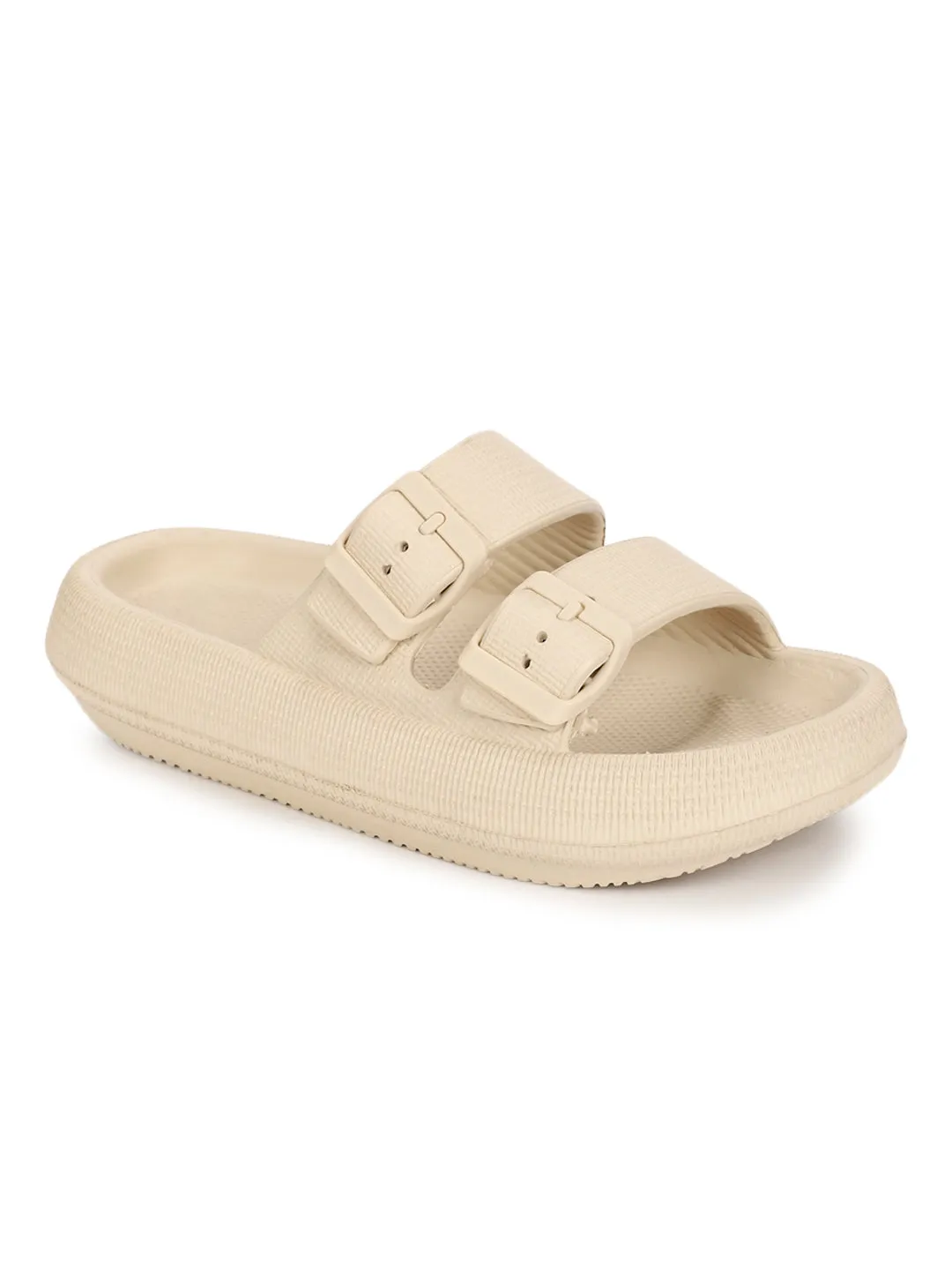 Bone PU Schlupf-Slipper (TC-RS3255-BON)