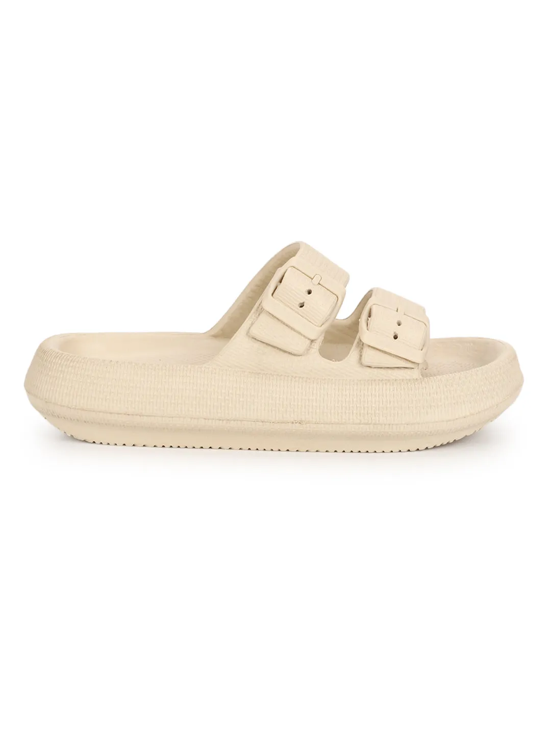 Bone PU Schlupf-Slipper (TC-RS3255-BON)