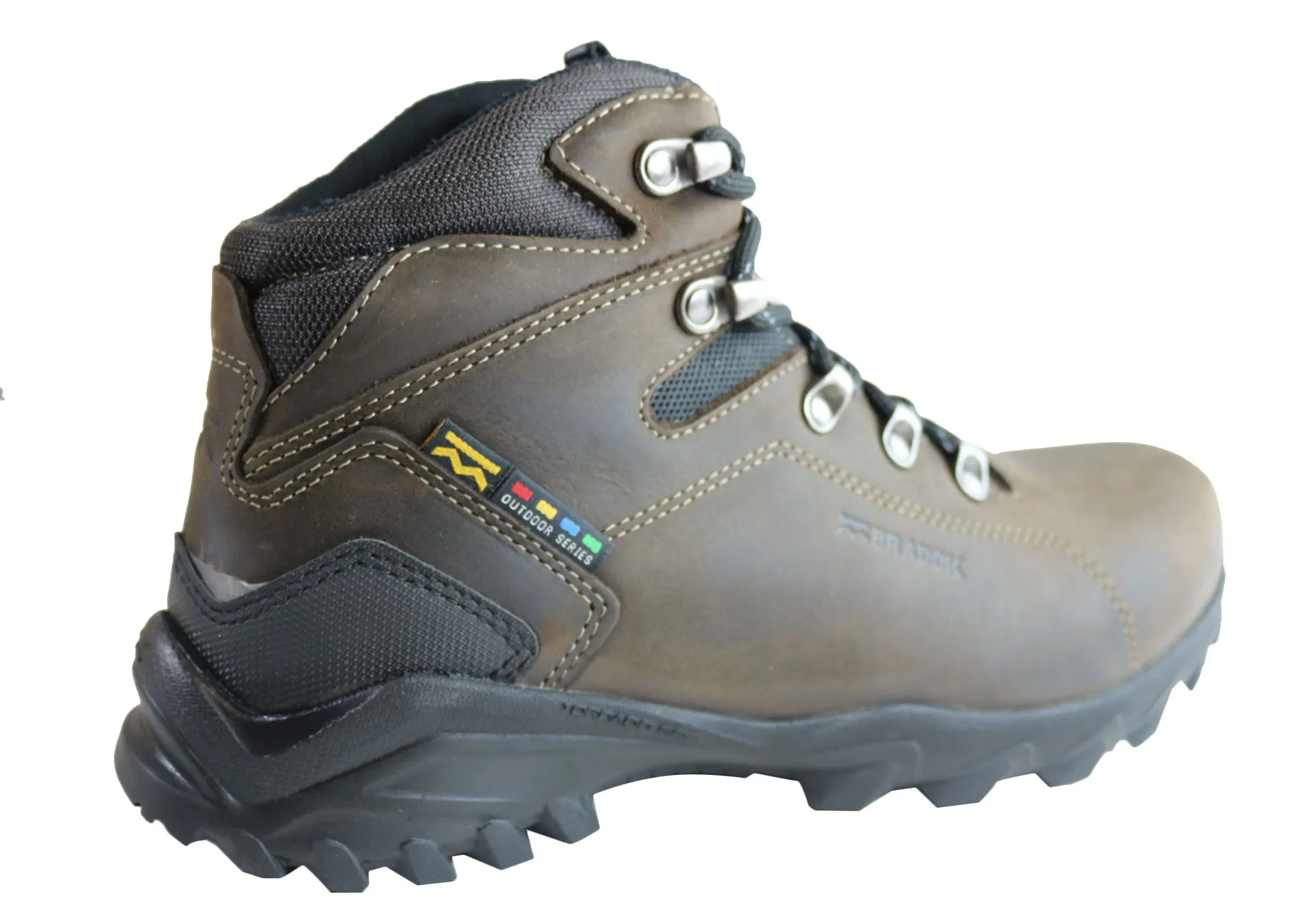 Bradok Raptor Herren Bequeme Leder Wanderstiefel Hergestellt In Brasilien Bradok Schuhe
