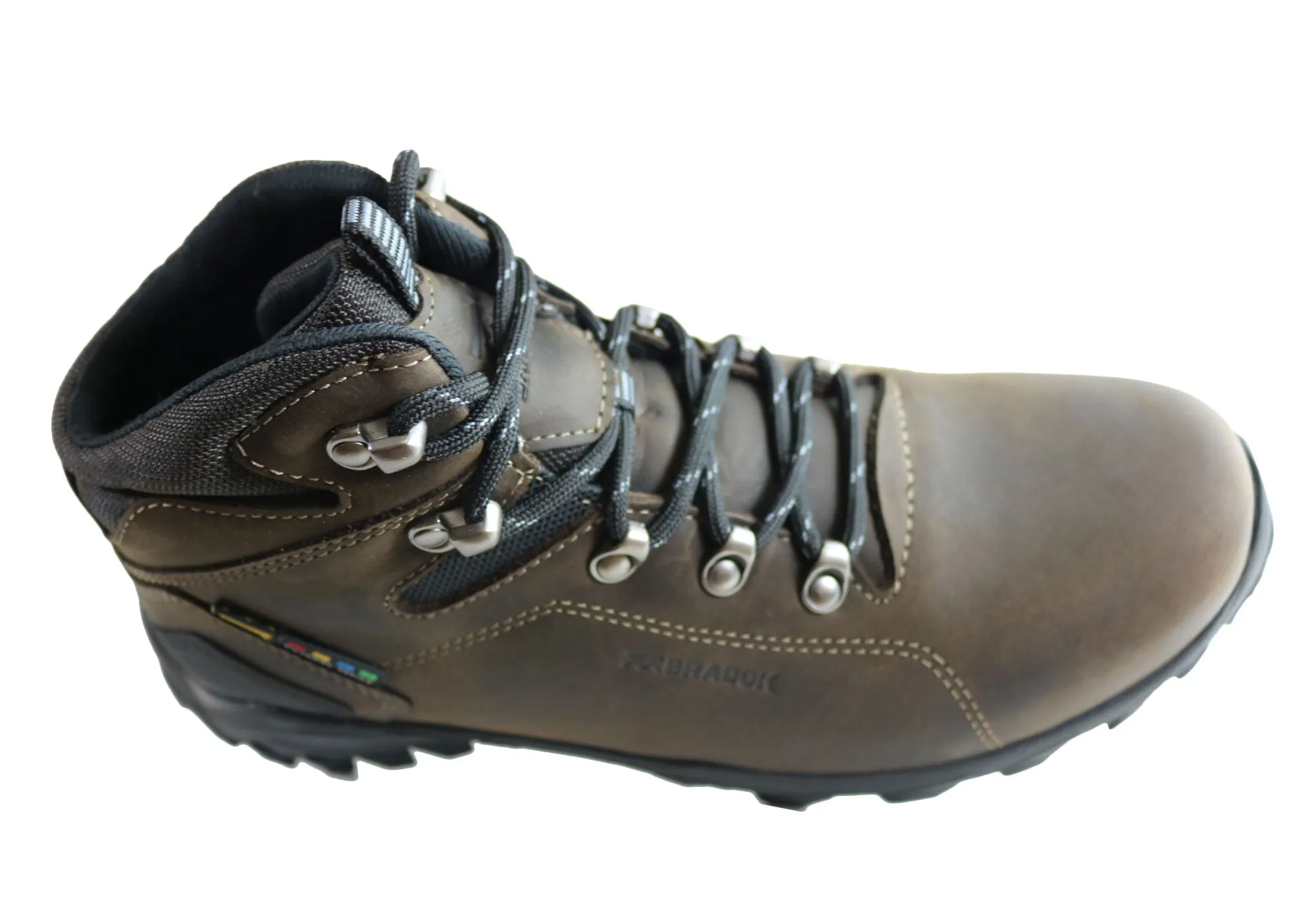 Bradok Raptor Herren Bequeme Leder Wanderstiefel Hergestellt In Brasilien Bradok Schuhe