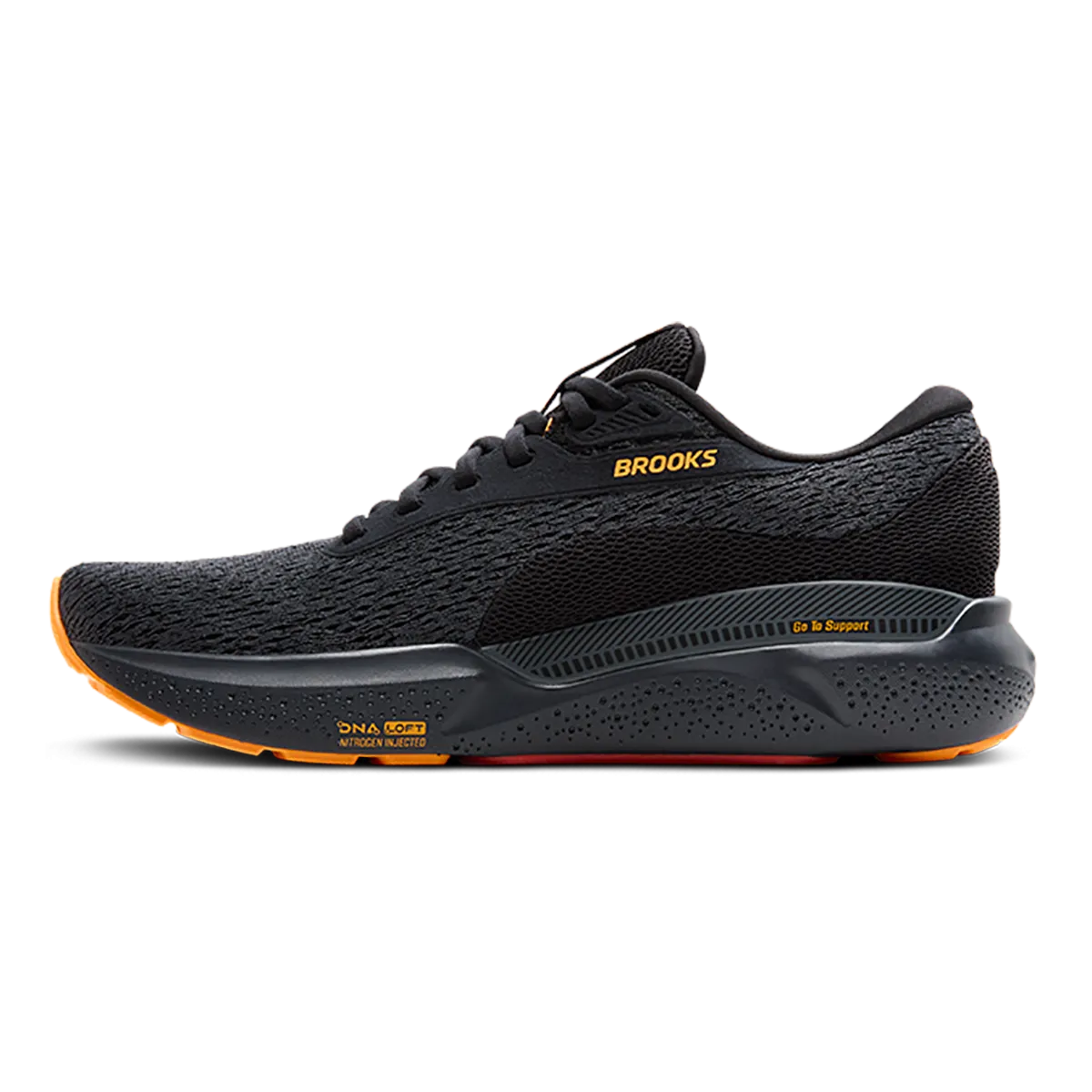 Brooks Adrenaline GTS 24 Schwarz - Ebenholz - Gebrannte Siena