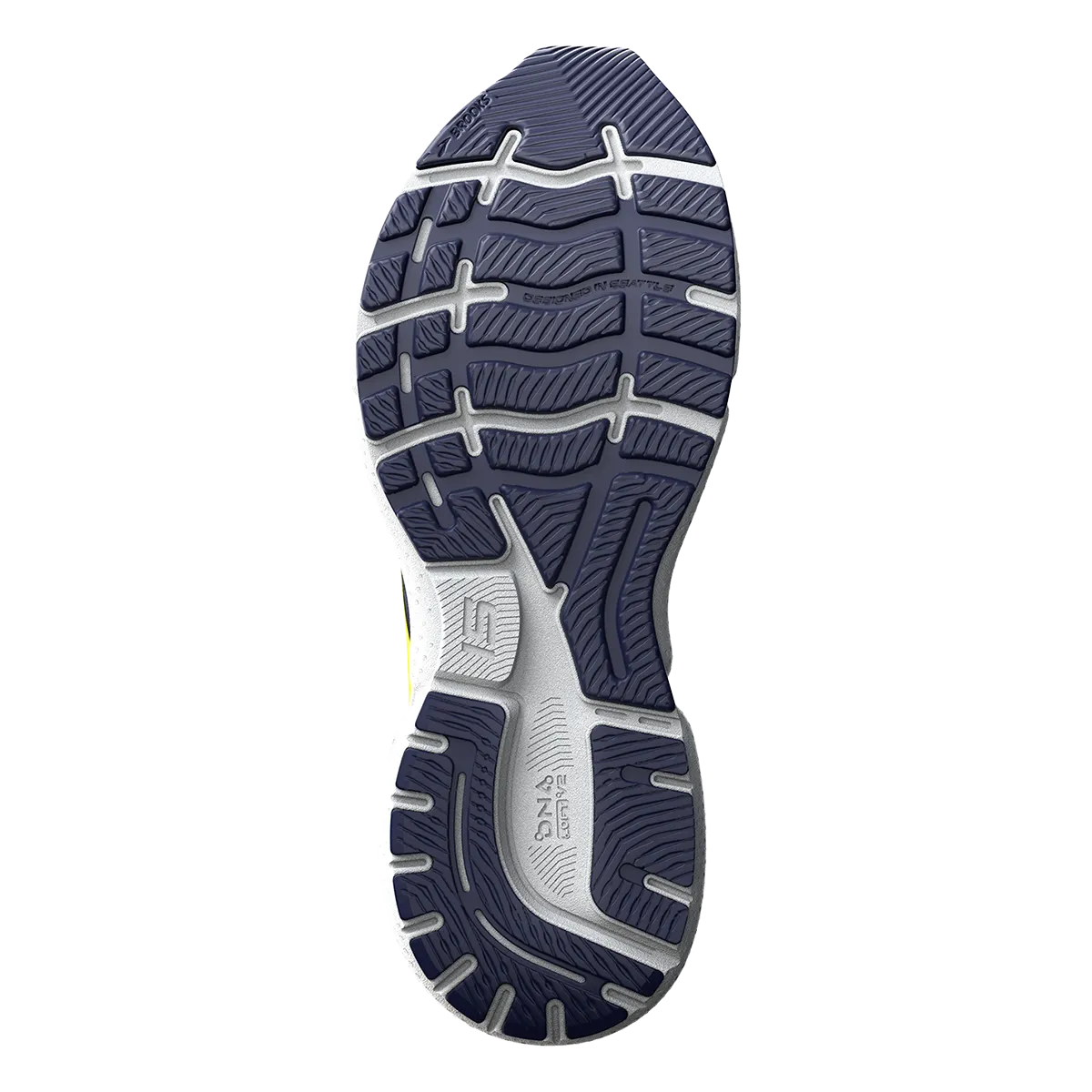 Brooks Ghost 15 - Peacoat - Nachtleben - Grau