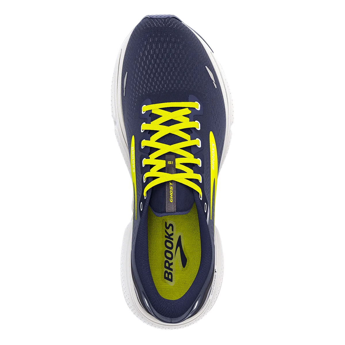 Brooks Ghost 15 - Peacoat - Nachtleben - Grau