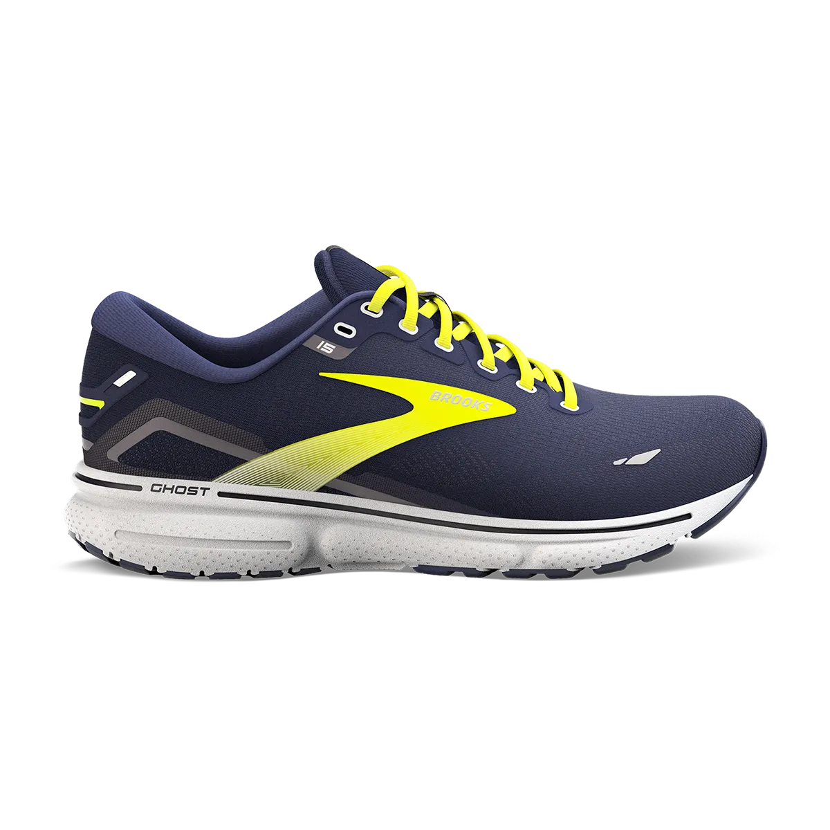 Brooks Ghost 15 - Peacoat - Nachtleben - Grau