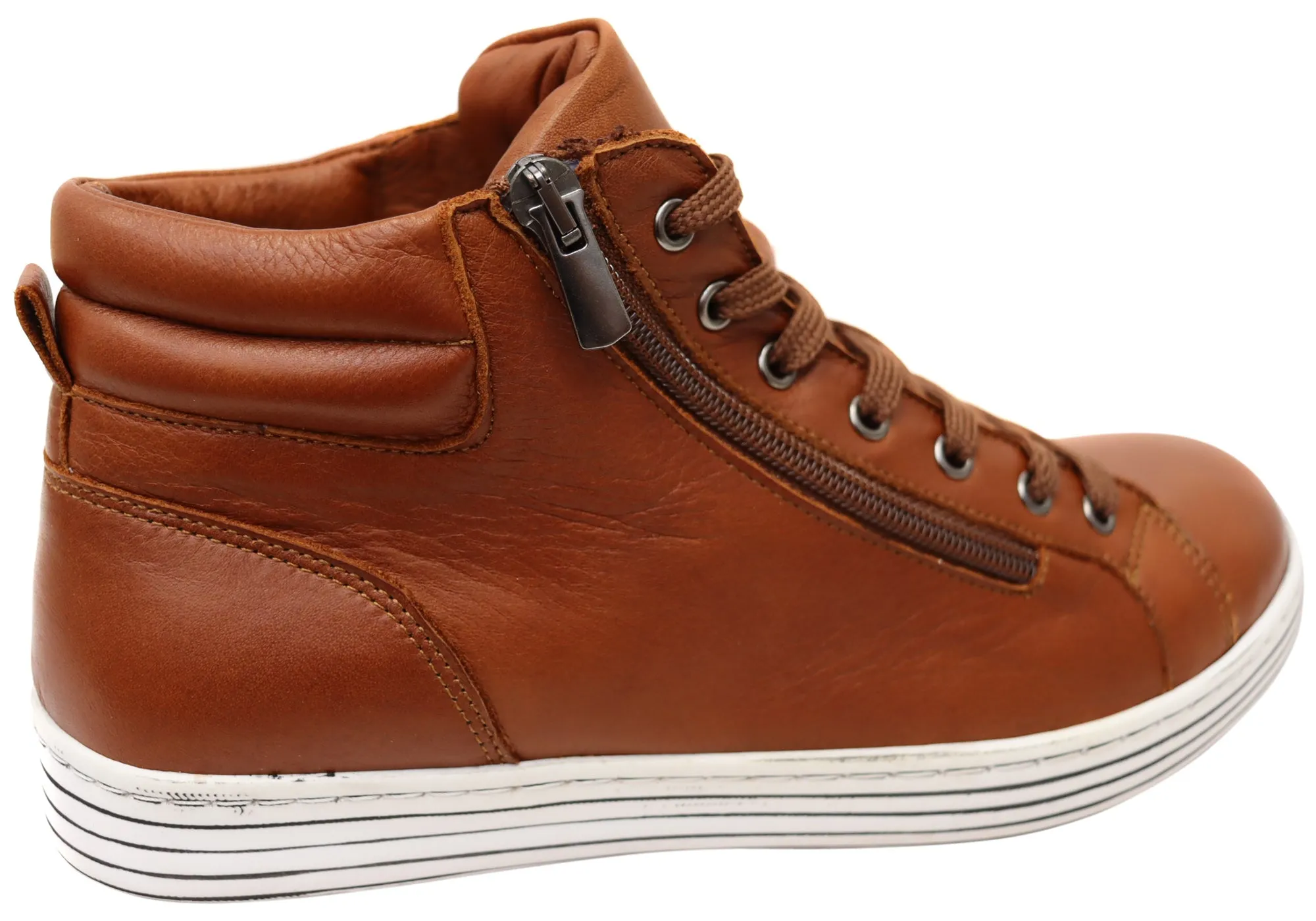 Cabello Comfort Urban Damen Bequeme Leder Stiefeletten Europäische Stiefeletten Cabello Comfort Schuhe