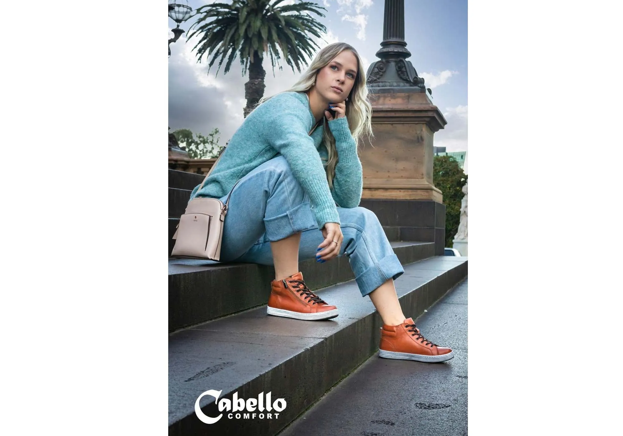 Cabello Comfort Urban Damen Bequeme Leder Stiefeletten Europäische Stiefeletten Cabello Comfort Schuhe