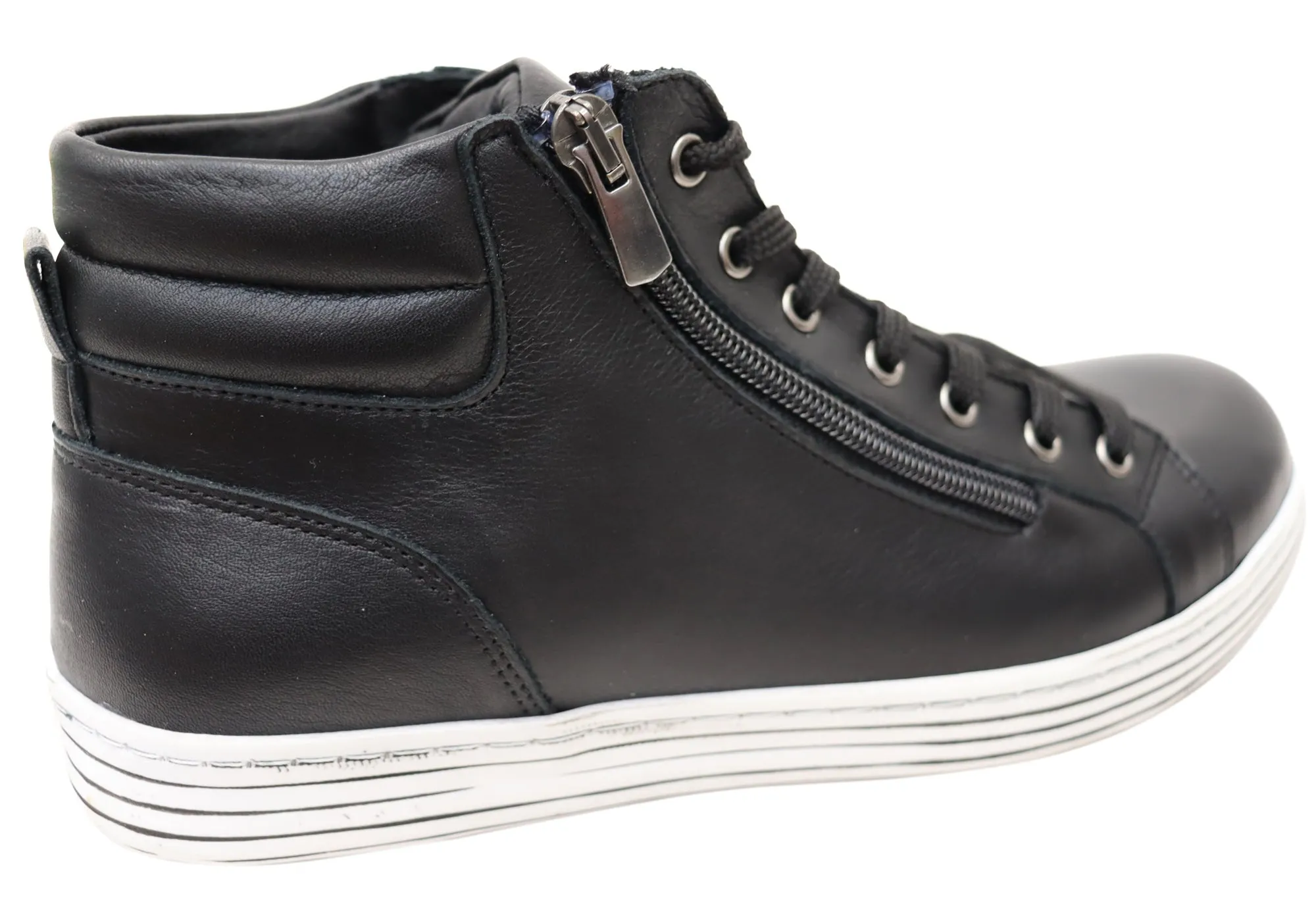 Cabello Comfort Urban Damen Bequeme Leder Stiefeletten Europäische Stiefeletten Cabello Comfort Schuhe