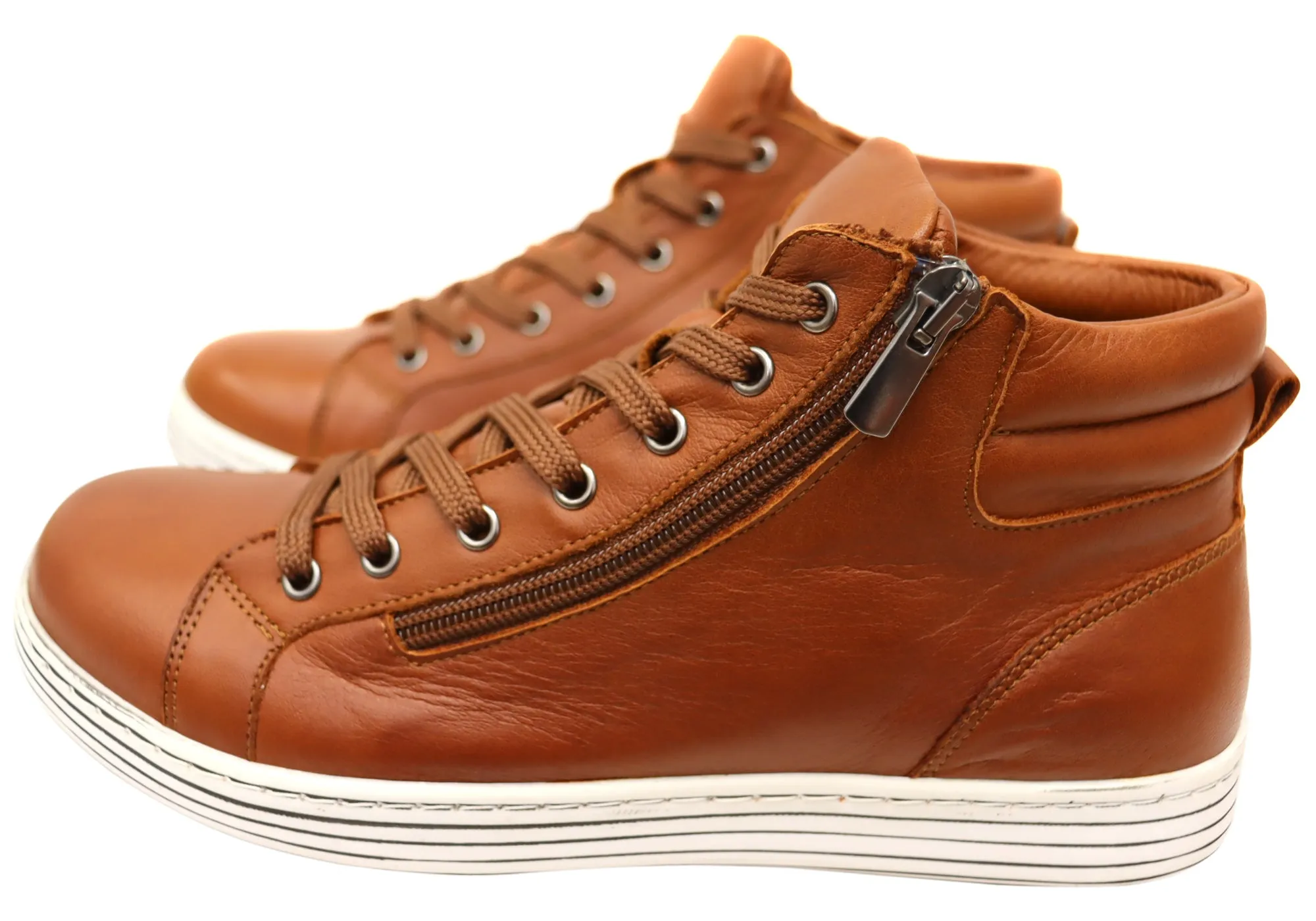 Cabello Comfort Urban Damen Bequeme Leder Stiefeletten Europäische Stiefeletten Cabello Comfort Schuhe