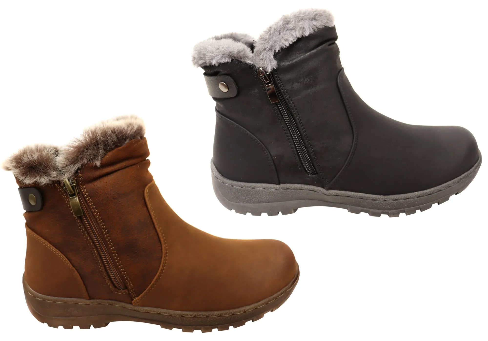 CC Resorts Bequeme Knöchelstiefel für Damen in Ginger CC Resorts Schuhe