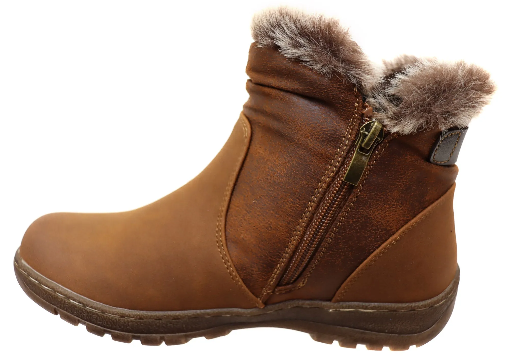 CC Resorts Bequeme Knöchelstiefel für Damen in Ginger CC Resorts Schuhe