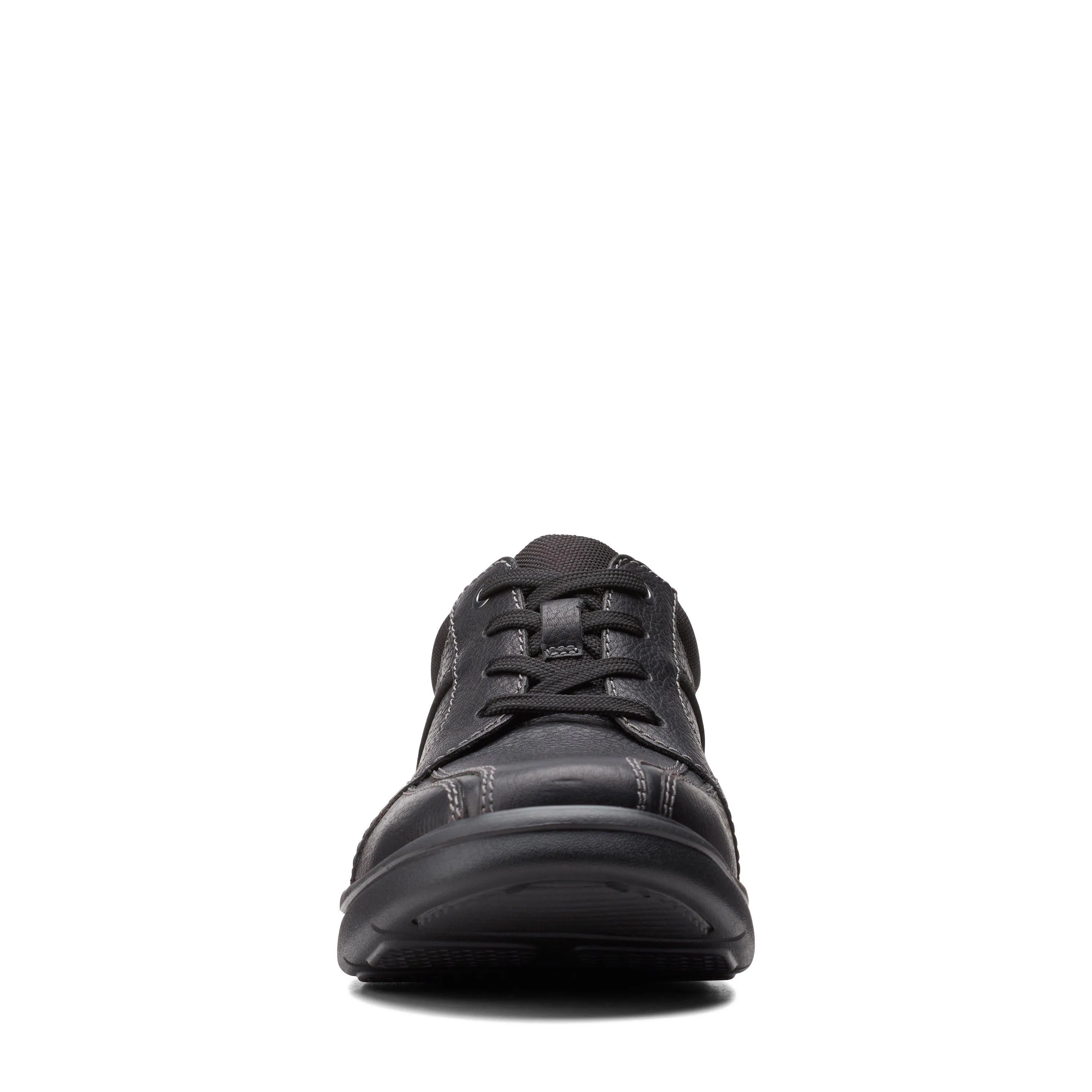 Clarks Bradley Walk in schwarzem Leder
