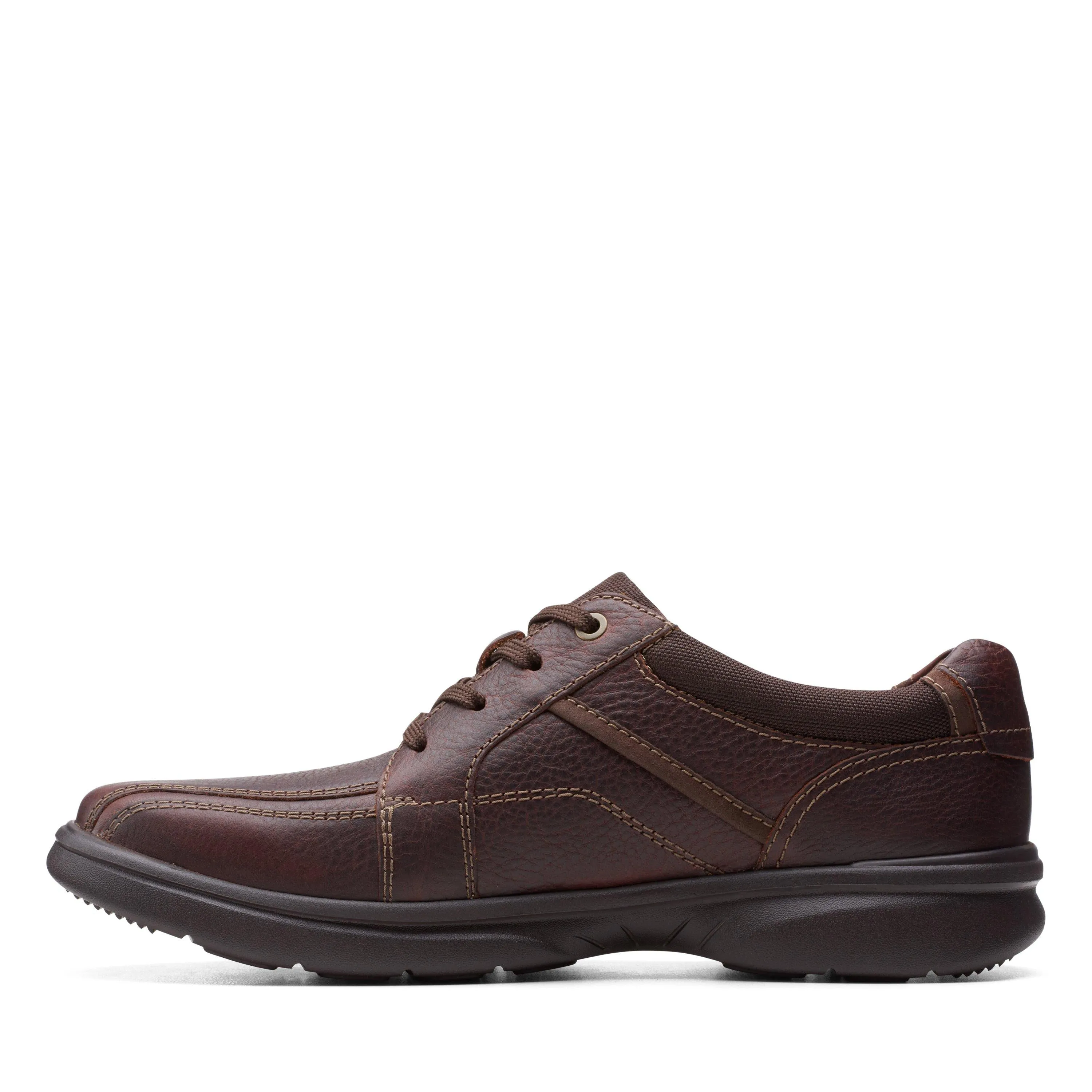 Clarks Bradley Walk in Braunem Leder