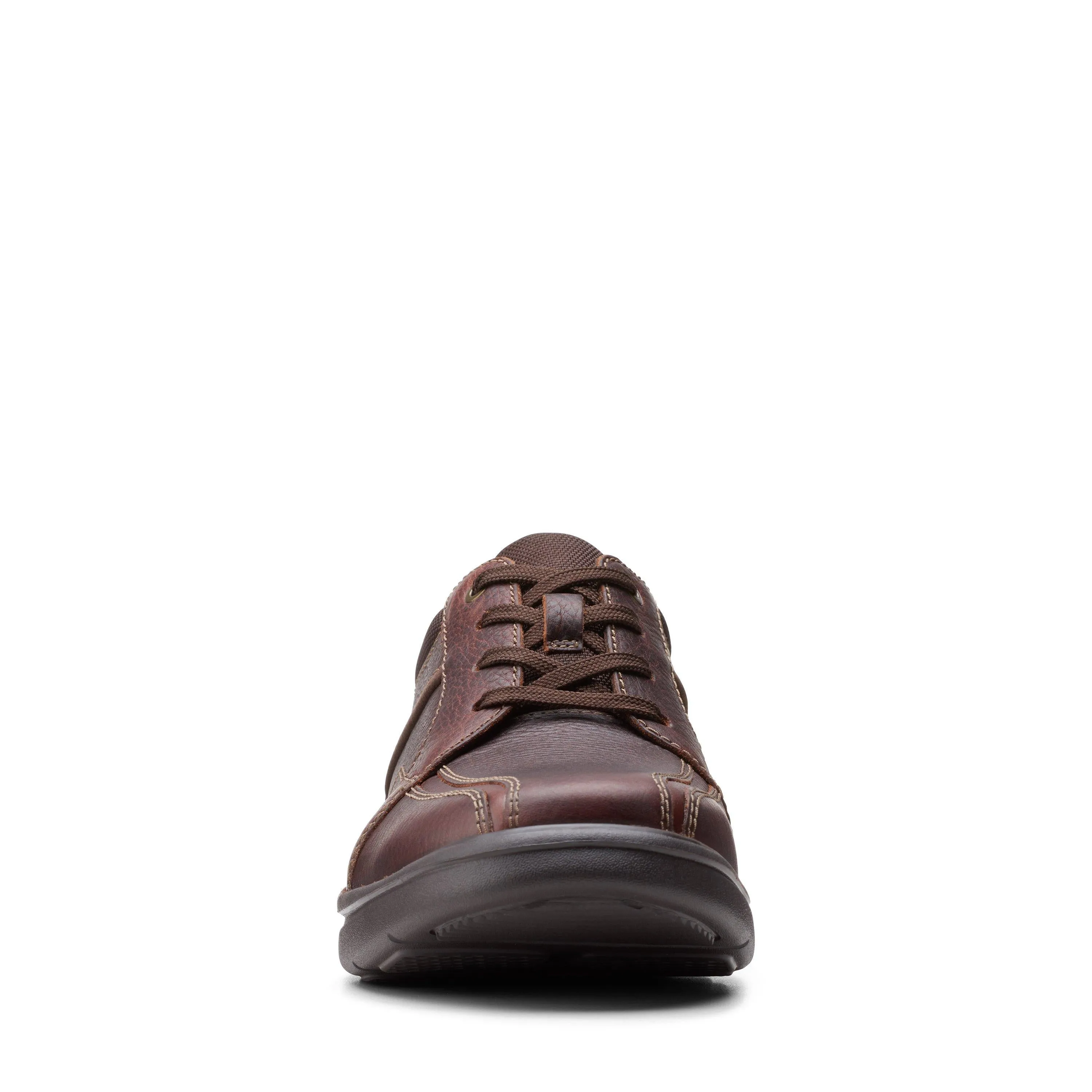 Clarks Bradley Walk in Braunem Leder