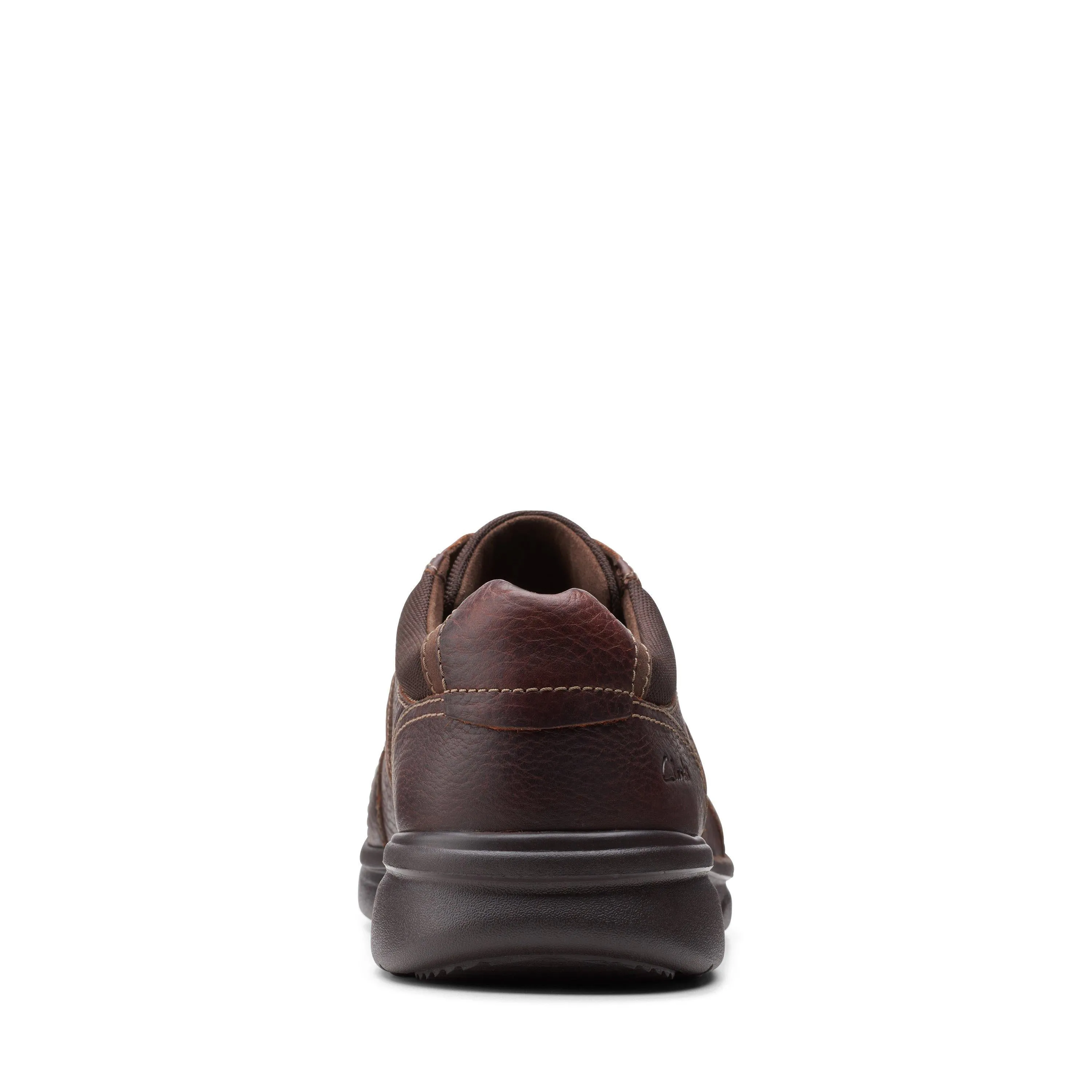 Clarks Bradley Walk in Braunem Leder