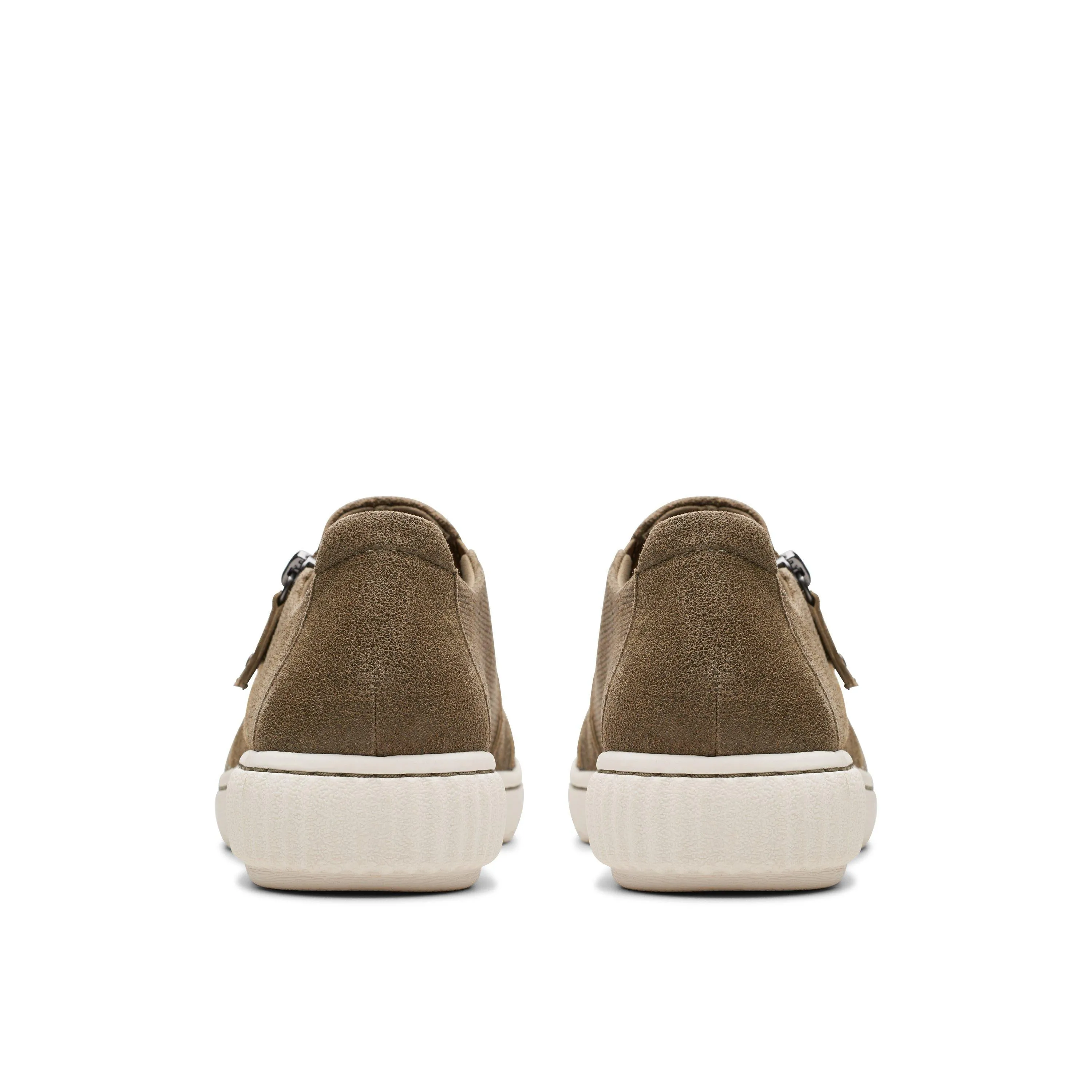 Clarks Caroline Grace in Grünem Wildleder