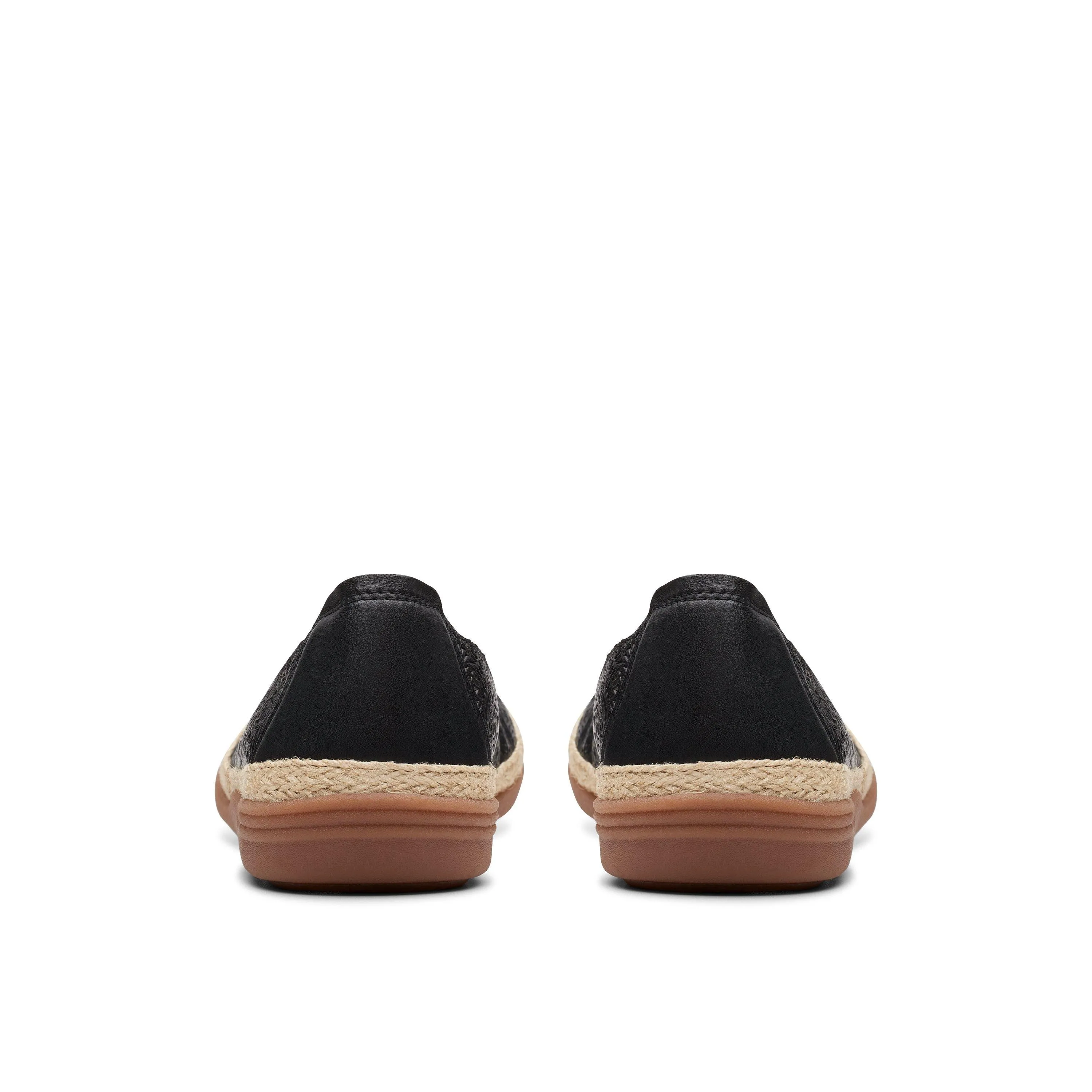 Clarks Elaina Rae in schwarzem Leder