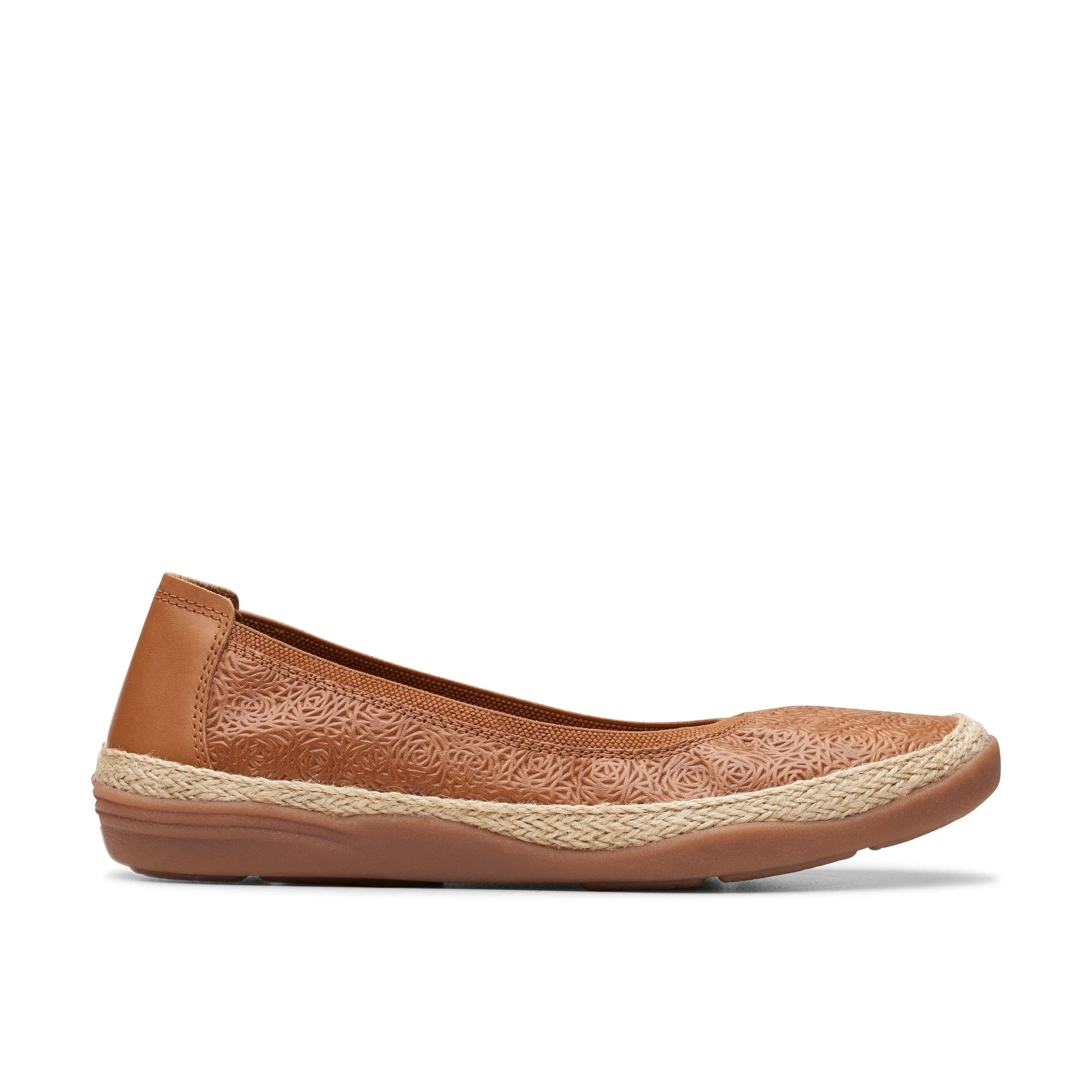 Clarks Elaina Rae in Braunem Leder
