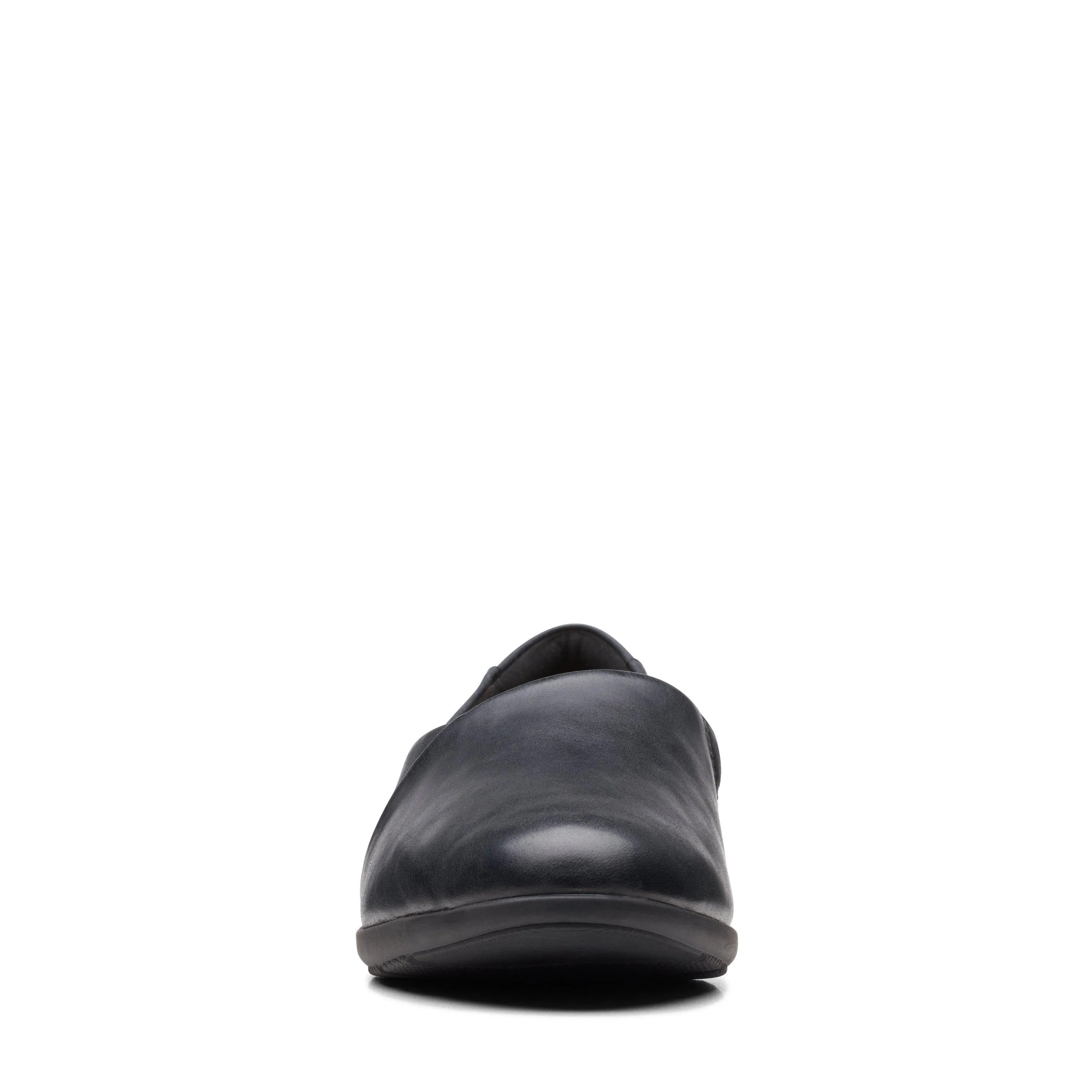 Clarks Jenette Grace in schwarzem Leder