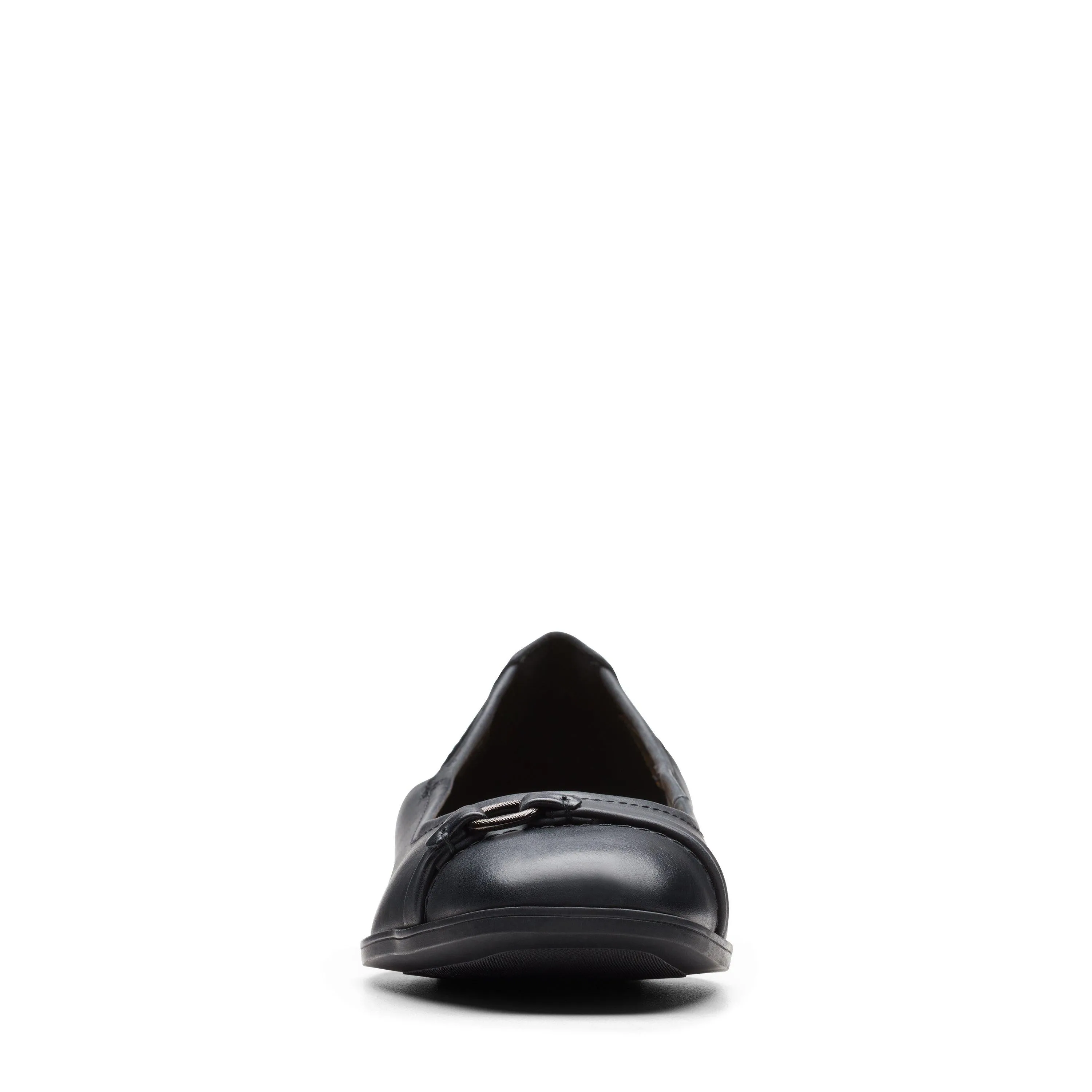 Clarks Lyrical Sky in schwarzem Leder