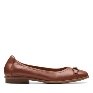 Clarks Lyrical Sky in Braunem Leder