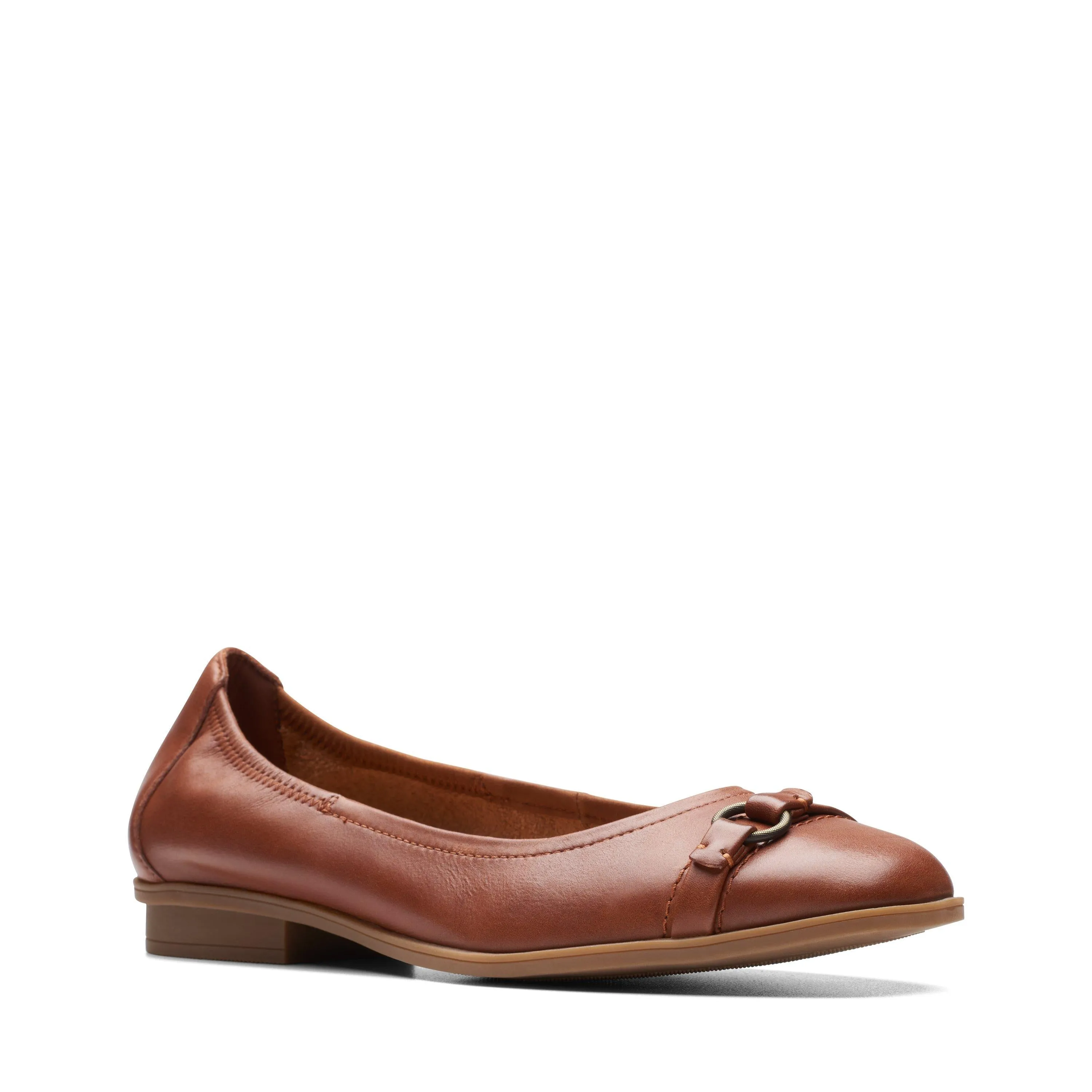 Clarks Lyrical Sky in Braunem Leder