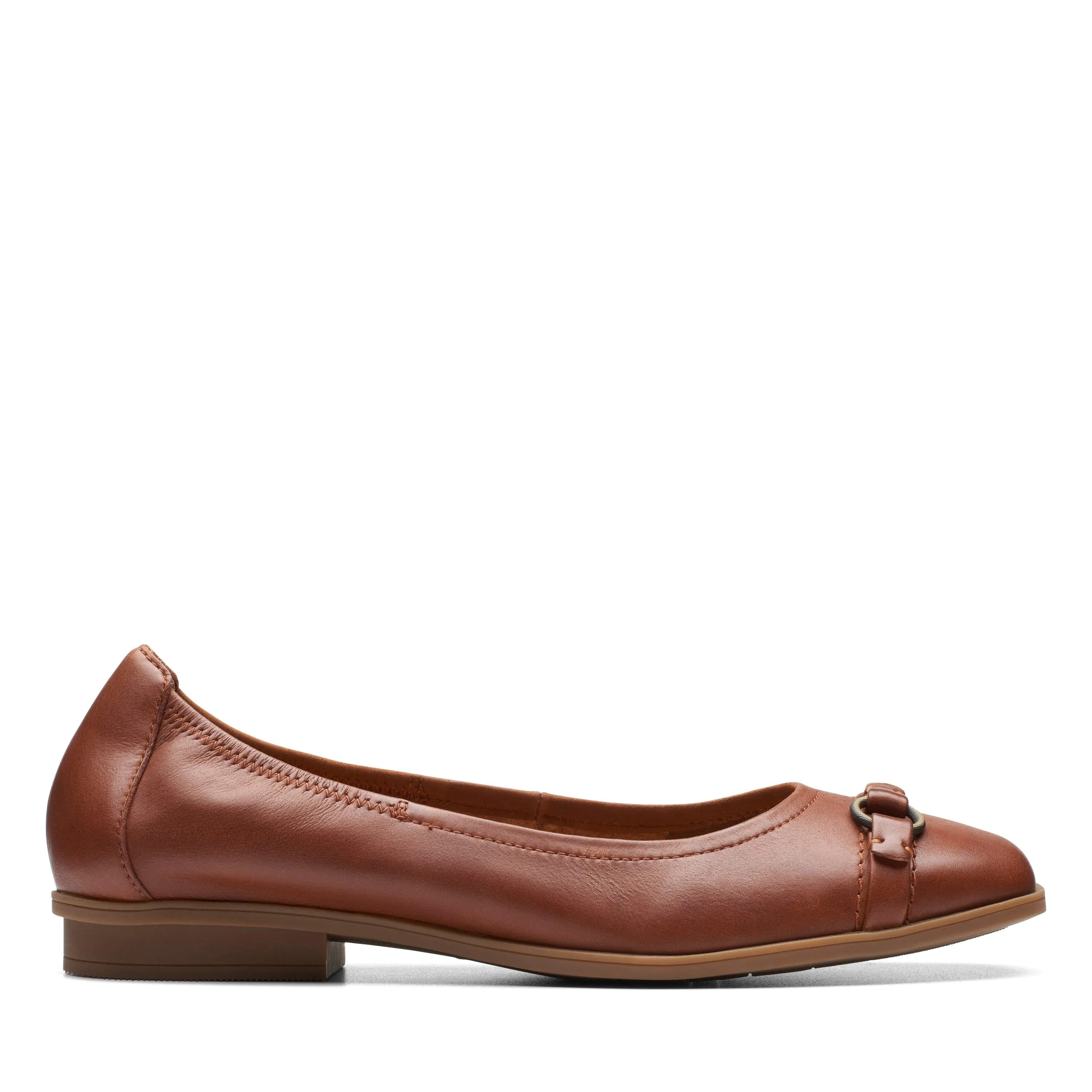 Clarks Lyrical Sky in Braunem Leder