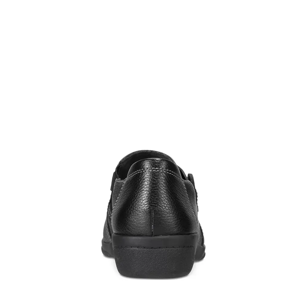 Clarks Damen Cheyn Madi Leder Slip-On in Schwarz