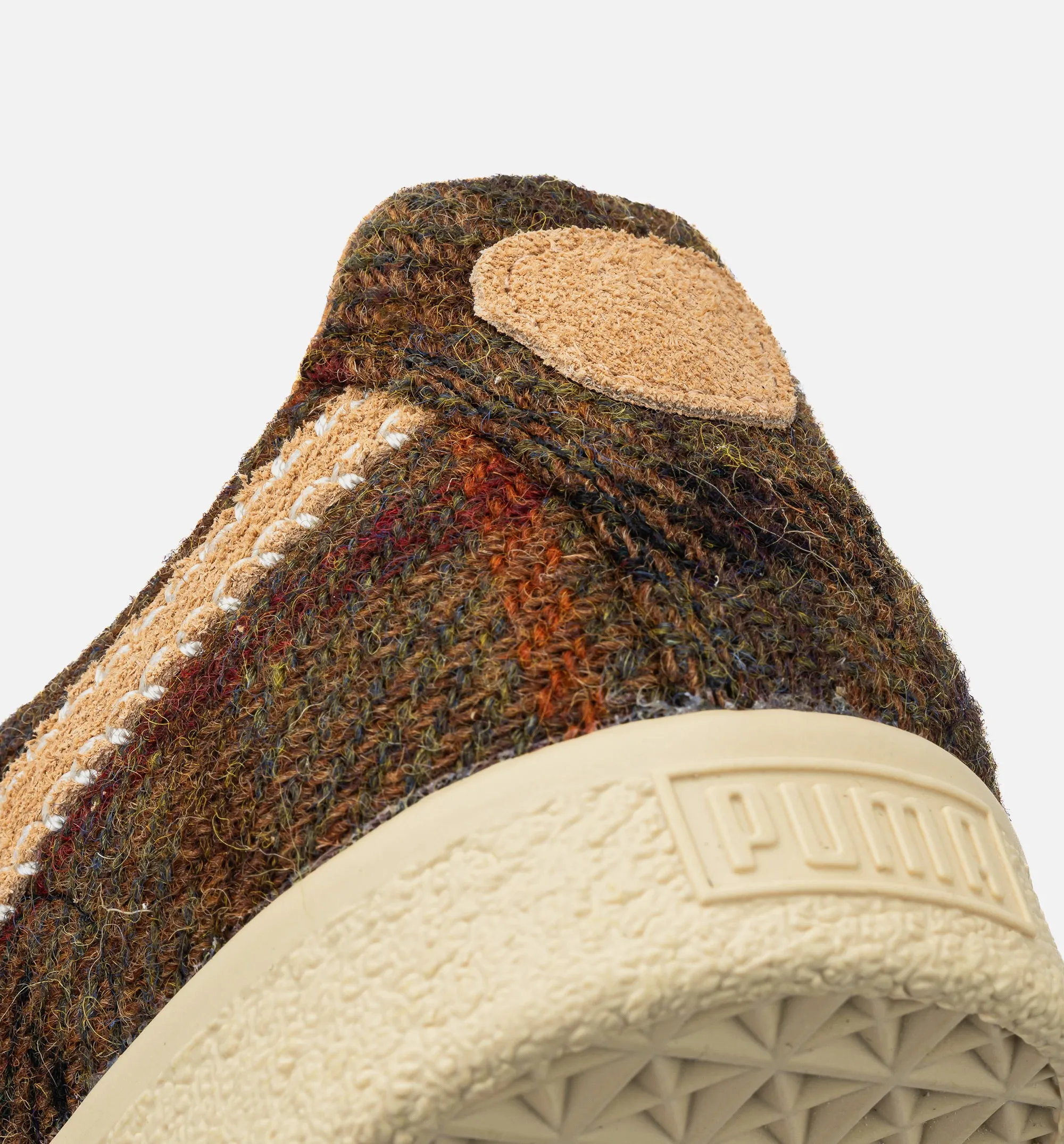 Clyde Harris Tweed Herren Lifestyle-Schuh - Kamille/Gezuckerte Mandel