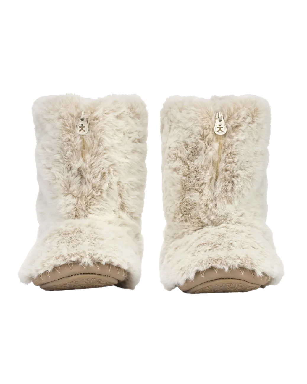 Cole Luxus-Fake-Fell-Pantoffelstiefel in Frettchen