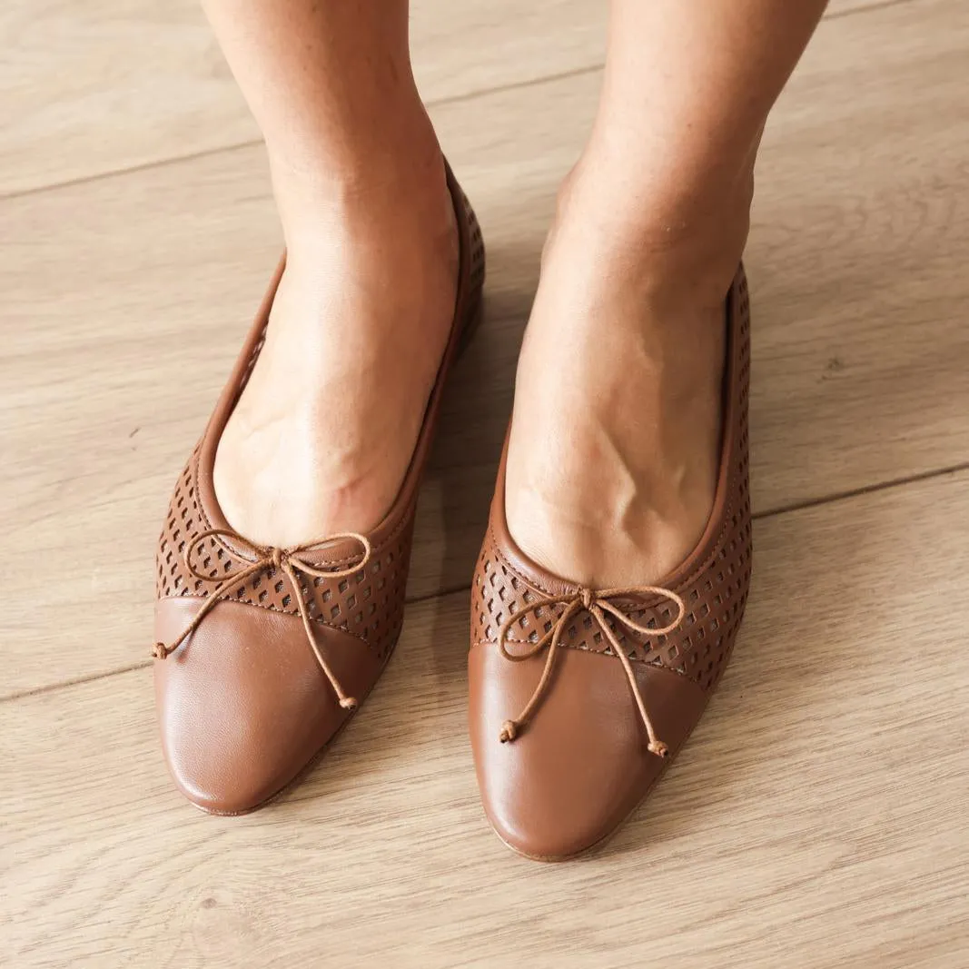 Como - Perforierte Pekannuss (Cap toe)