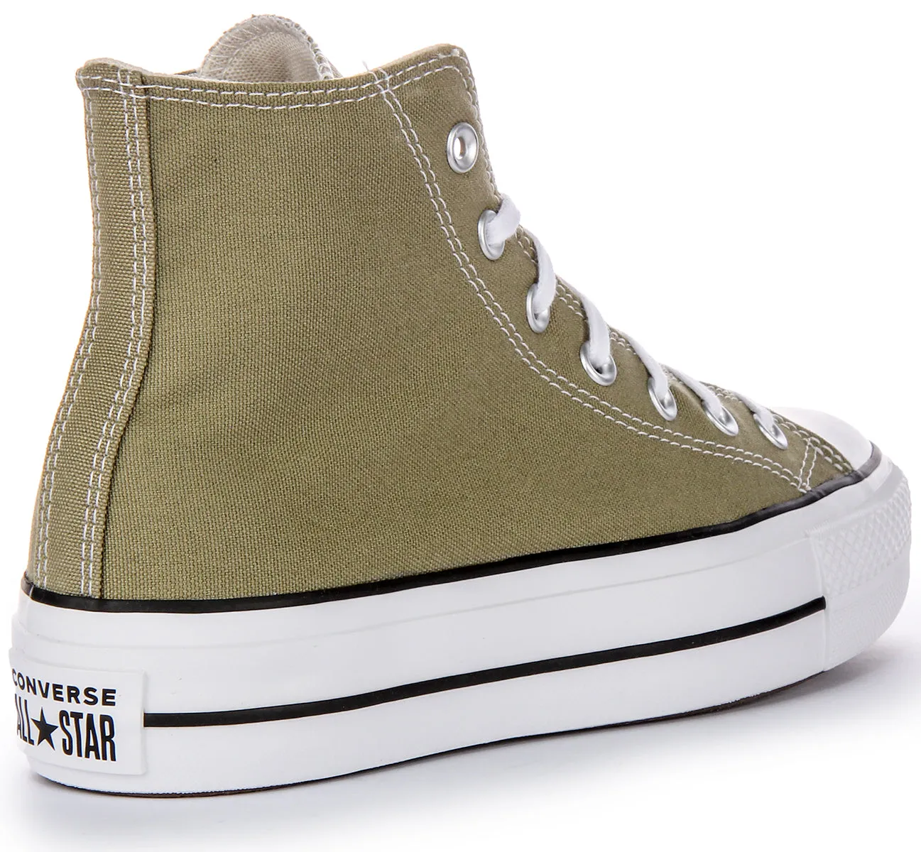 Converse Chuck Taylor All Star A07571C High Top Schuhe in Olivgrün Converse