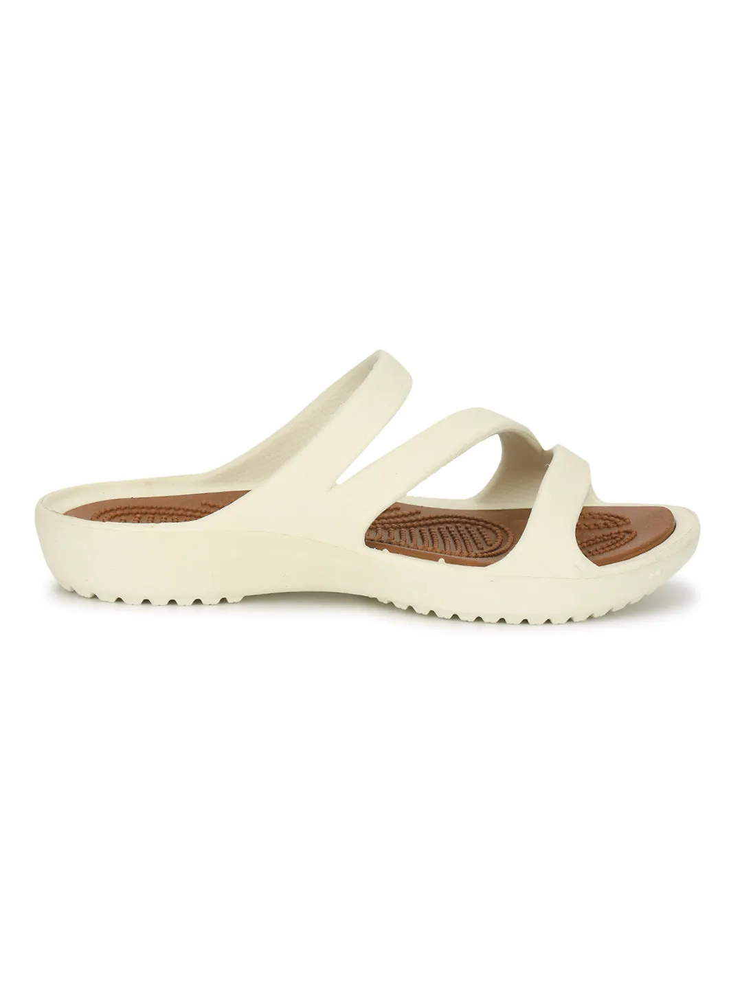 Cream Stilvolle Slip-On Flats Für Damen (TC-LFLAT1-CRM)